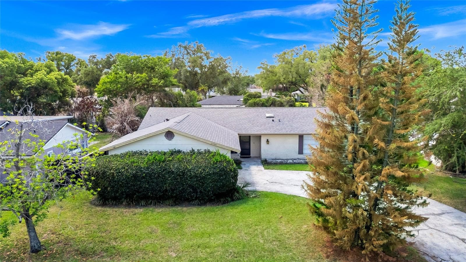 Aerial - Front of Home - 5060 ANDREA BLVD, ORLANDO