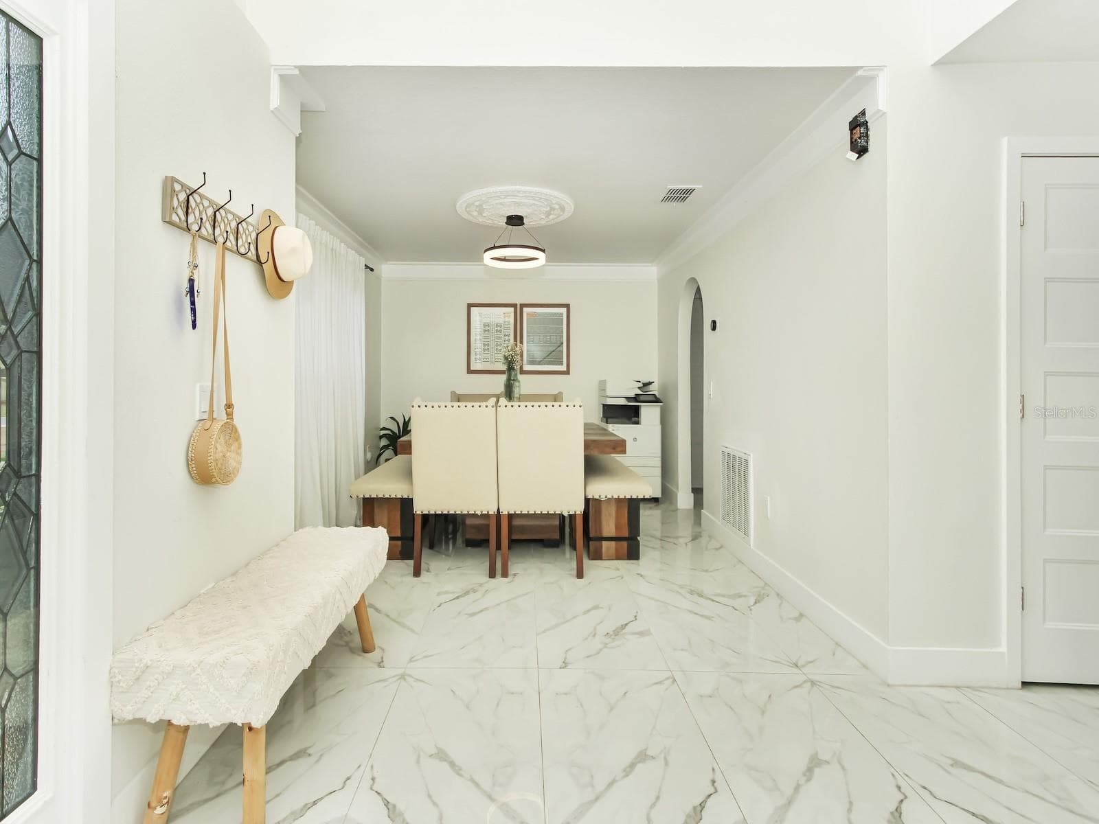 formal dining room is spacious to seat upto 8 people. - 7561 LAKE ANDREA CIR, MOUNT DORA