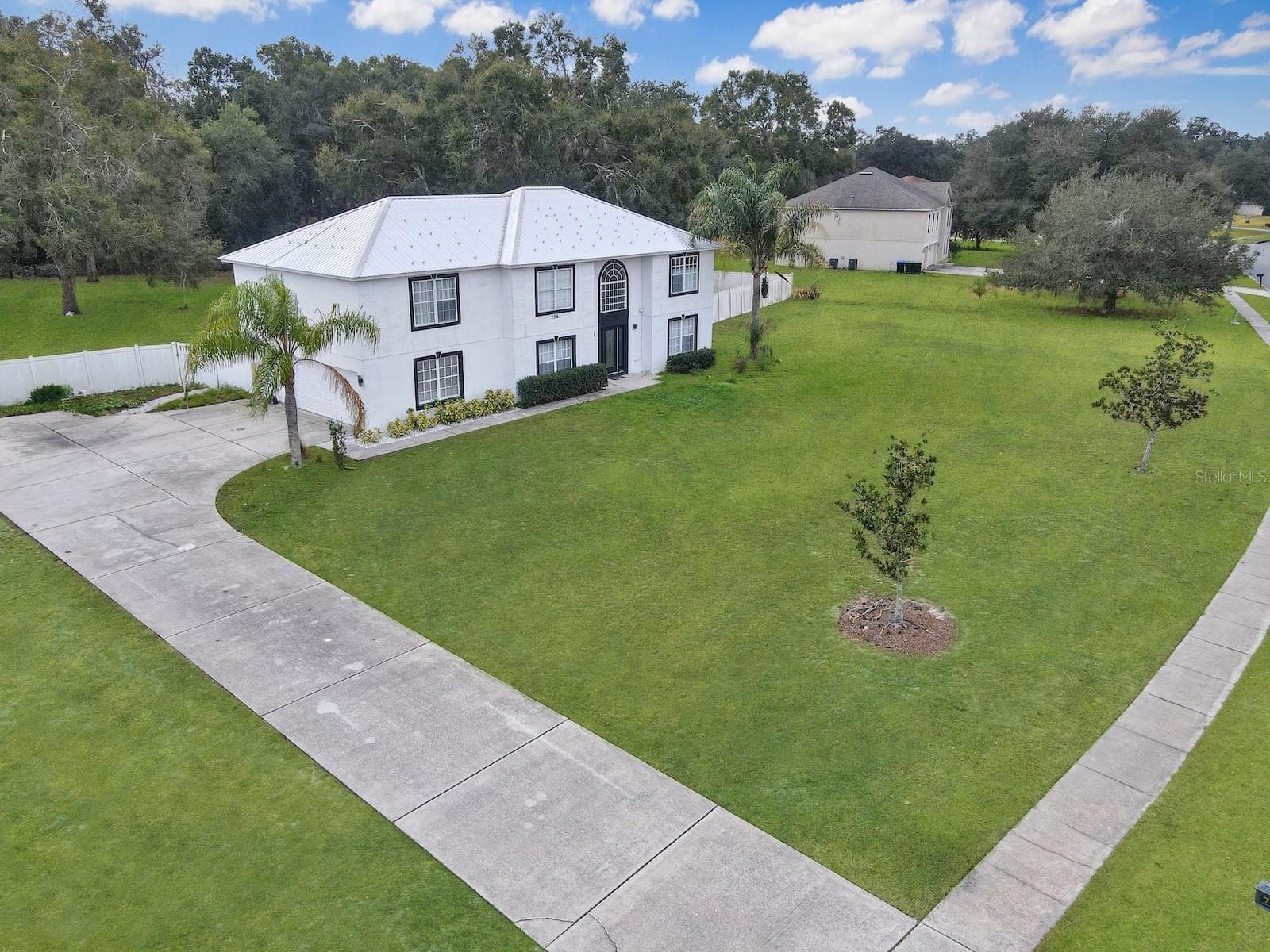 aerial view 2 - 7561 LAKE ANDREA CIR, MOUNT DORA