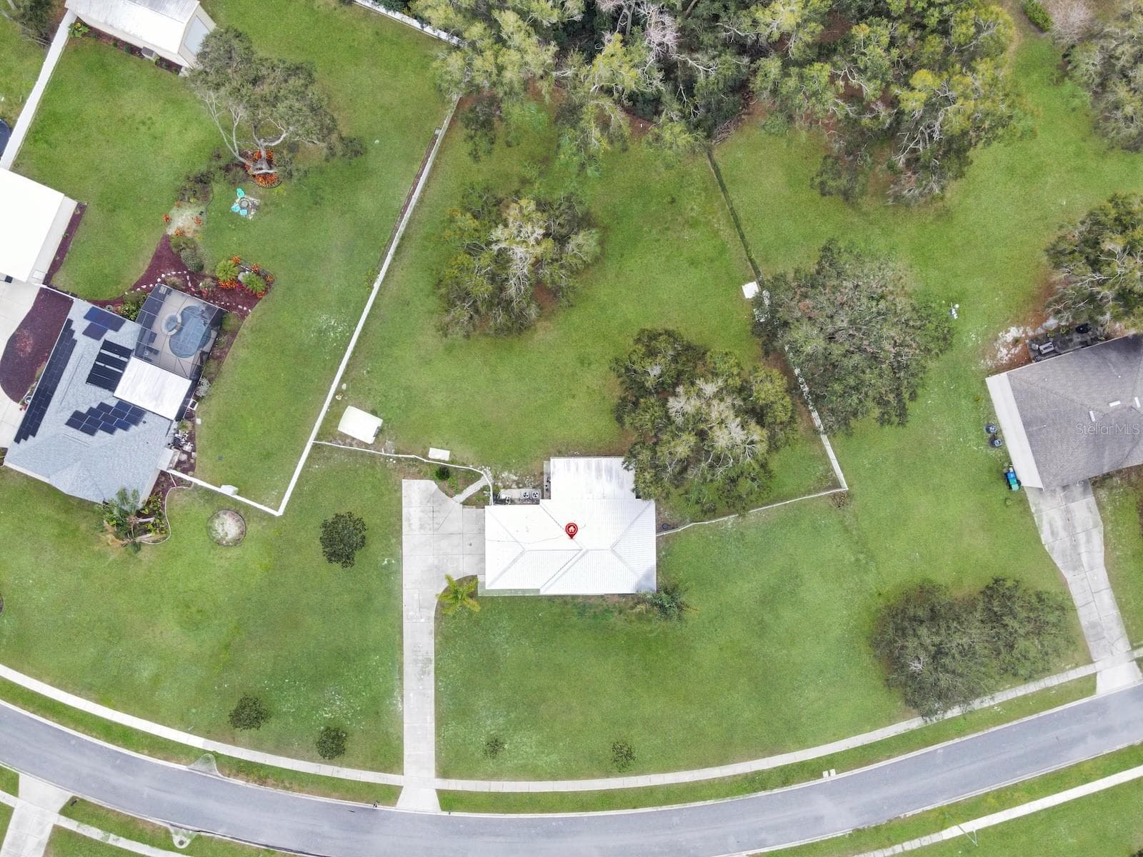 aerial view 4 - 7561 LAKE ANDREA CIR, MOUNT DORA