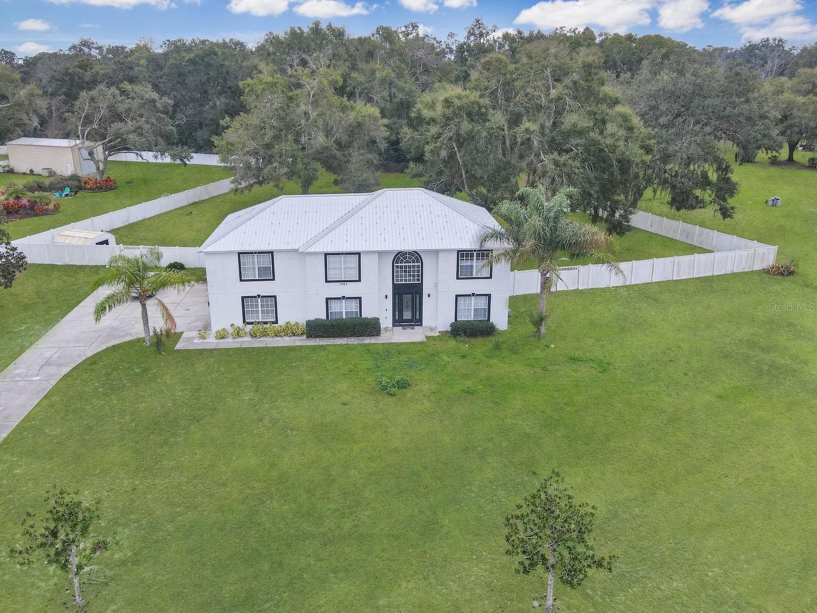 aerial view5 - 7561 LAKE ANDREA CIR, MOUNT DORA