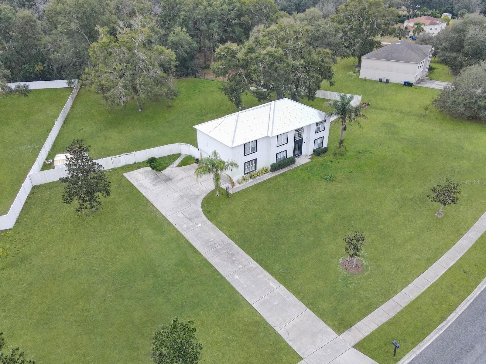 aerial view 6 - 7561 LAKE ANDREA CIR, MOUNT DORA