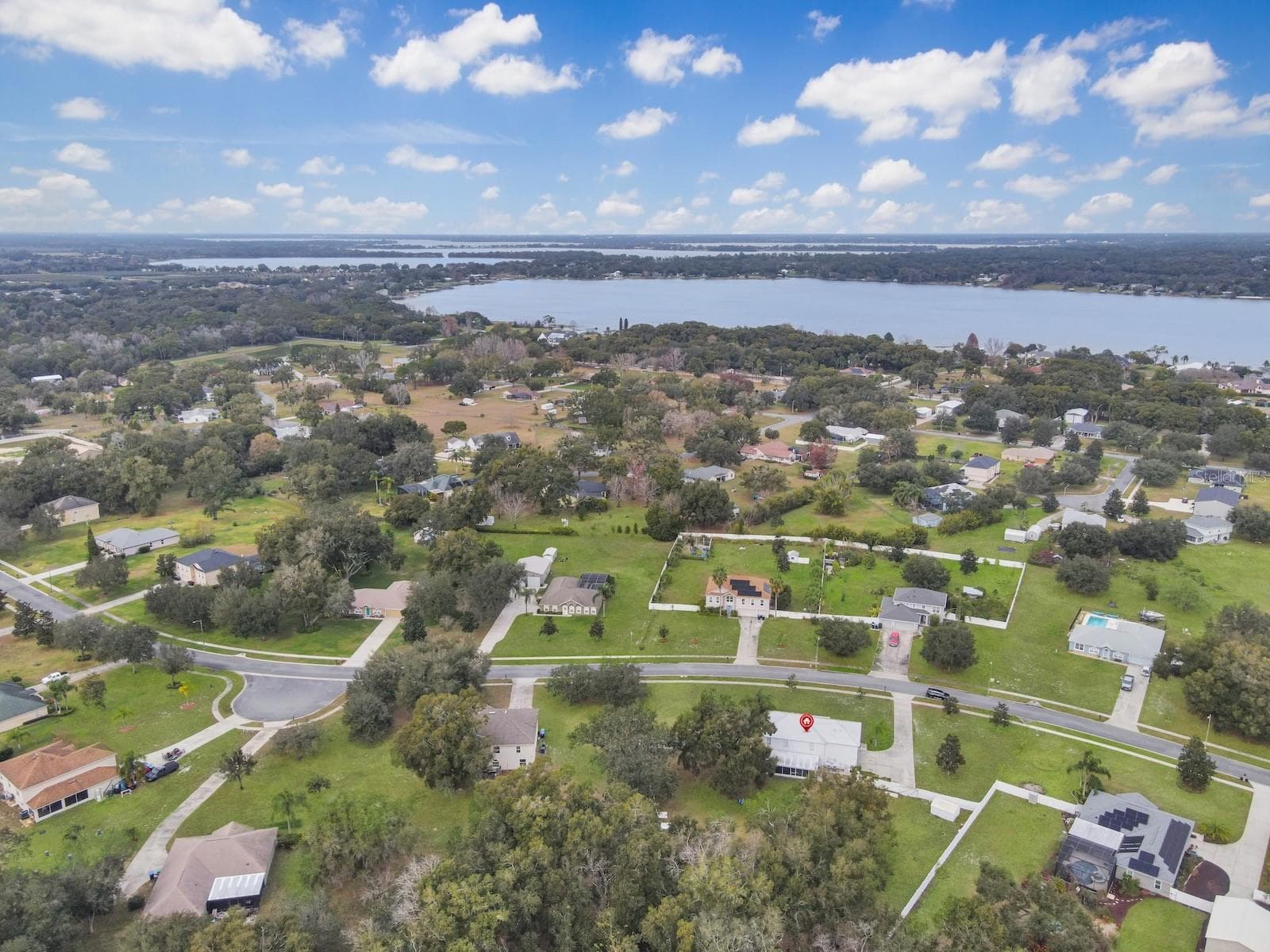 aerial view 9 - 7561 LAKE ANDREA CIR, MOUNT DORA