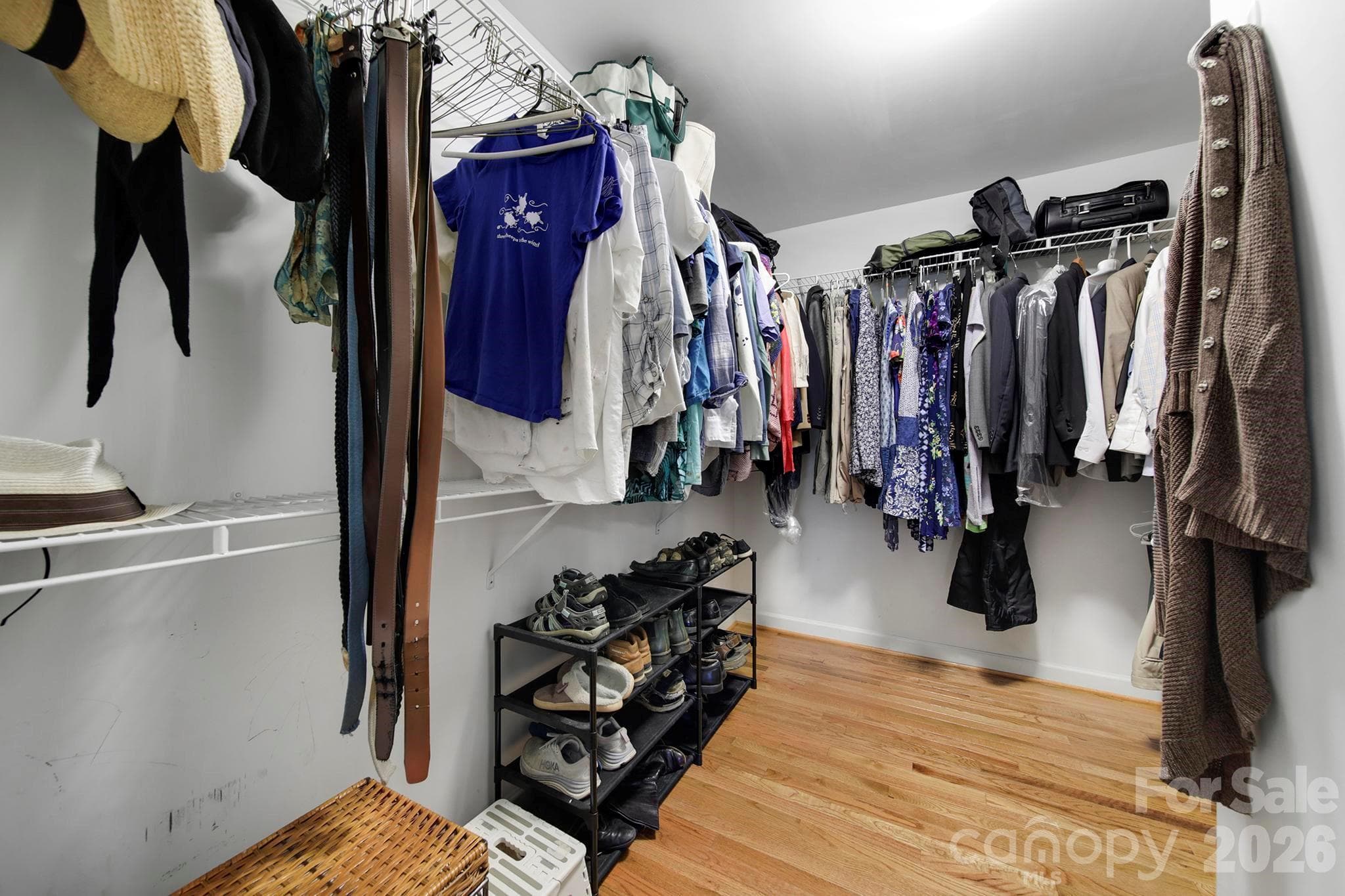 Primary walk-in closet - Clover