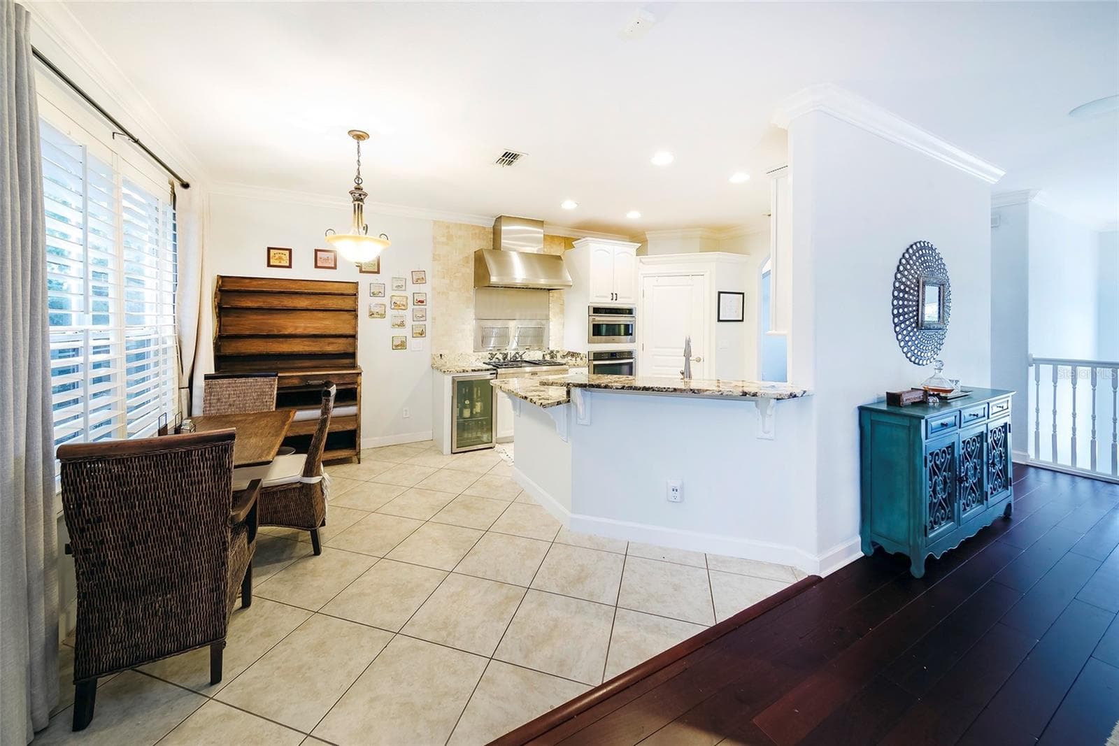 Kitchen - seen from Family/Grand room - 1397 LATTIMORE DR, CLERMONT