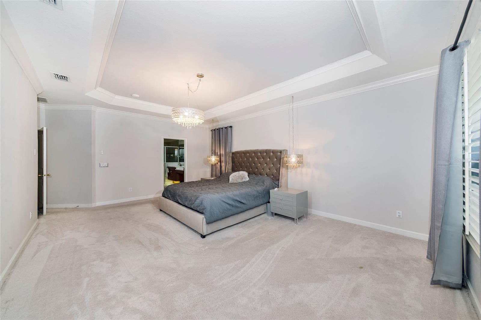 Master Bedroom - view to MBA - 1397 LATTIMORE DR, CLERMONT