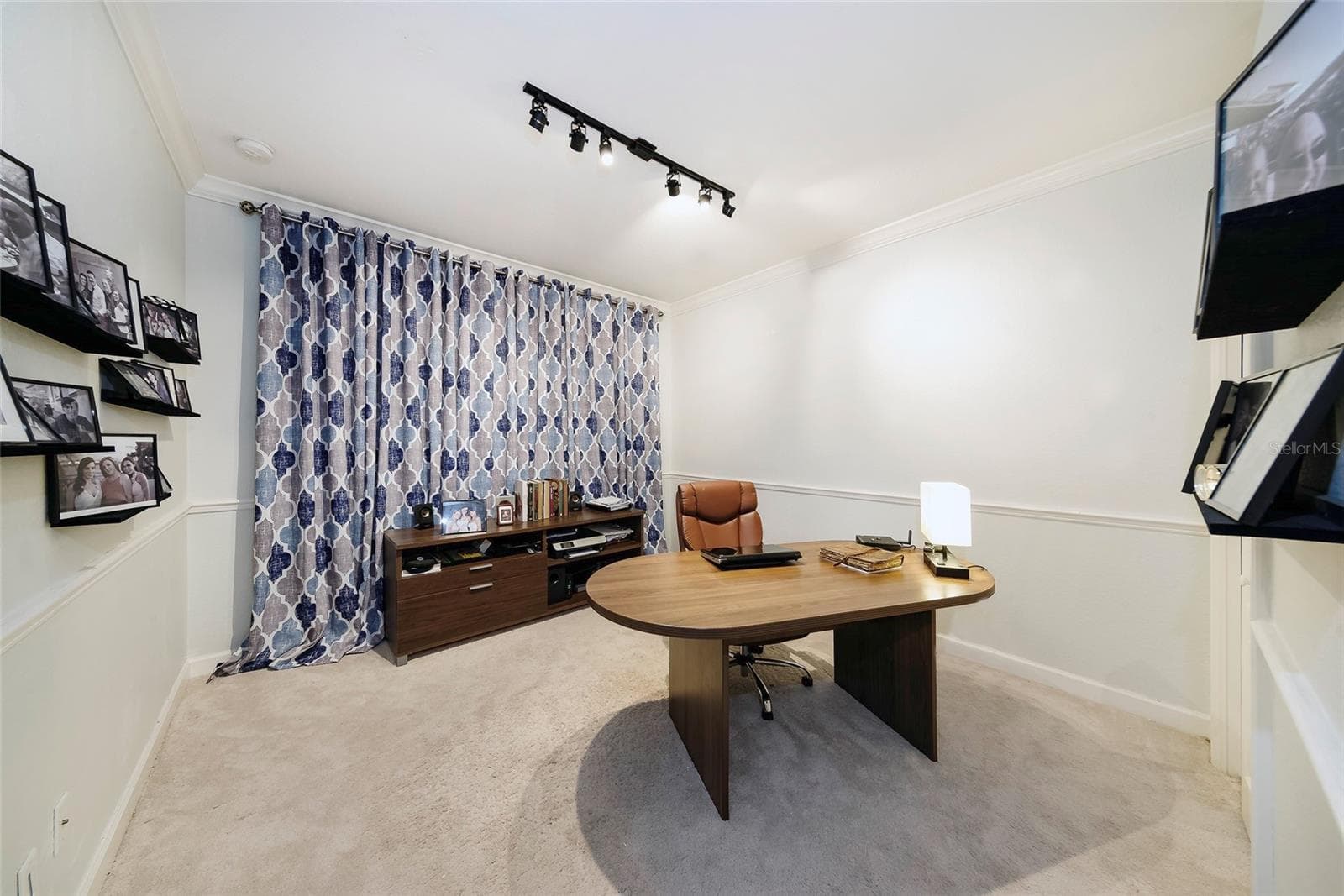 Bedroom 3 - upper level; being used as office - 1397 LATTIMORE DR, CLERMONT