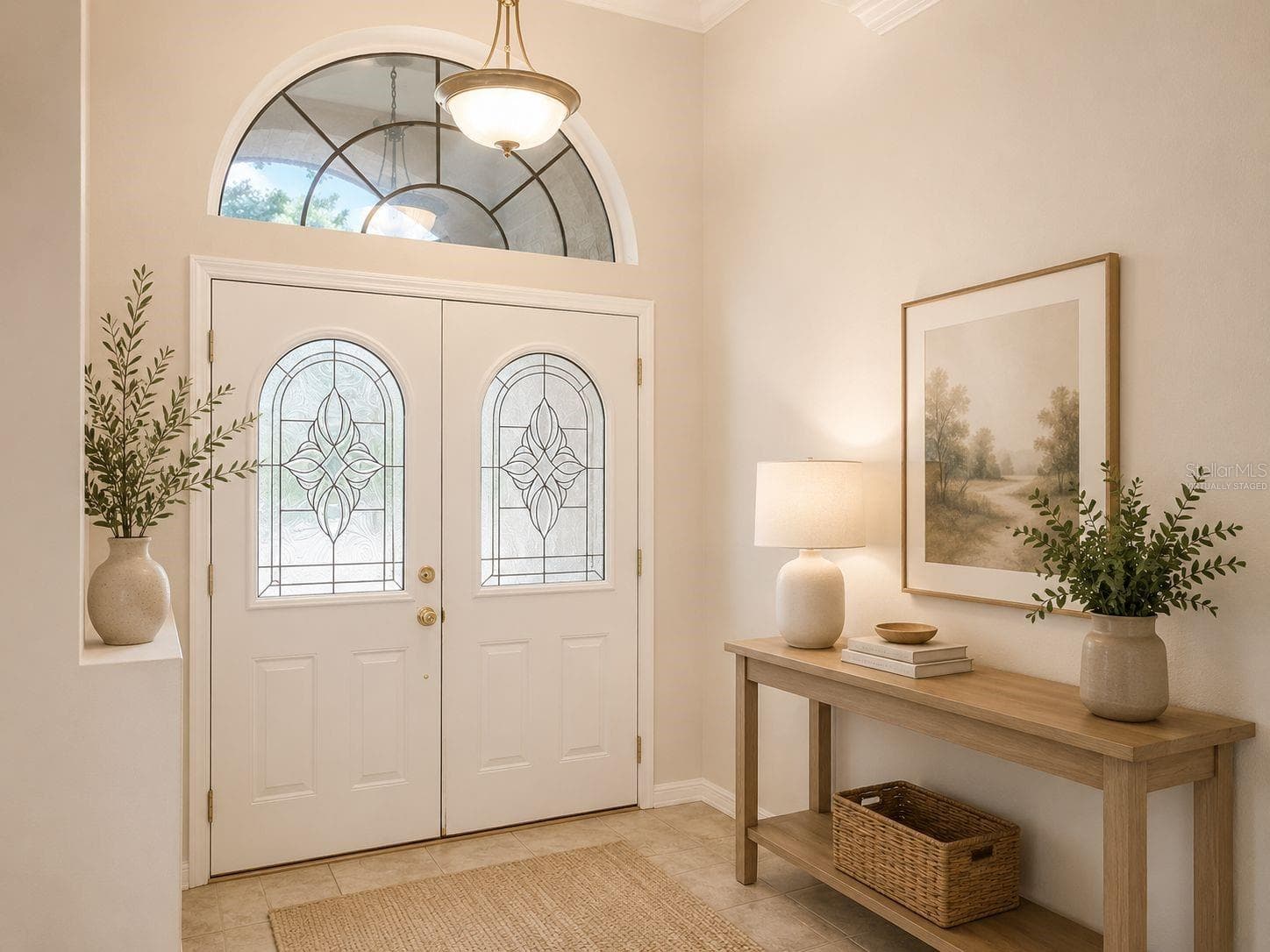 Foyer Virtually staged - 2686 CRYSTAL CIR, DUNEDIN