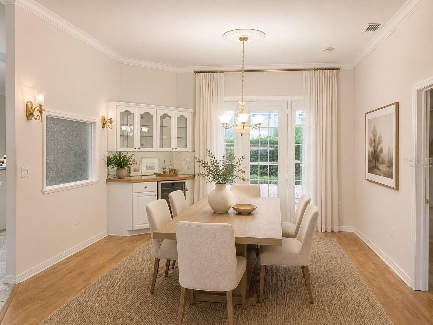 Dining Room Virtually staged - 2686 CRYSTAL CIR, DUNEDIN