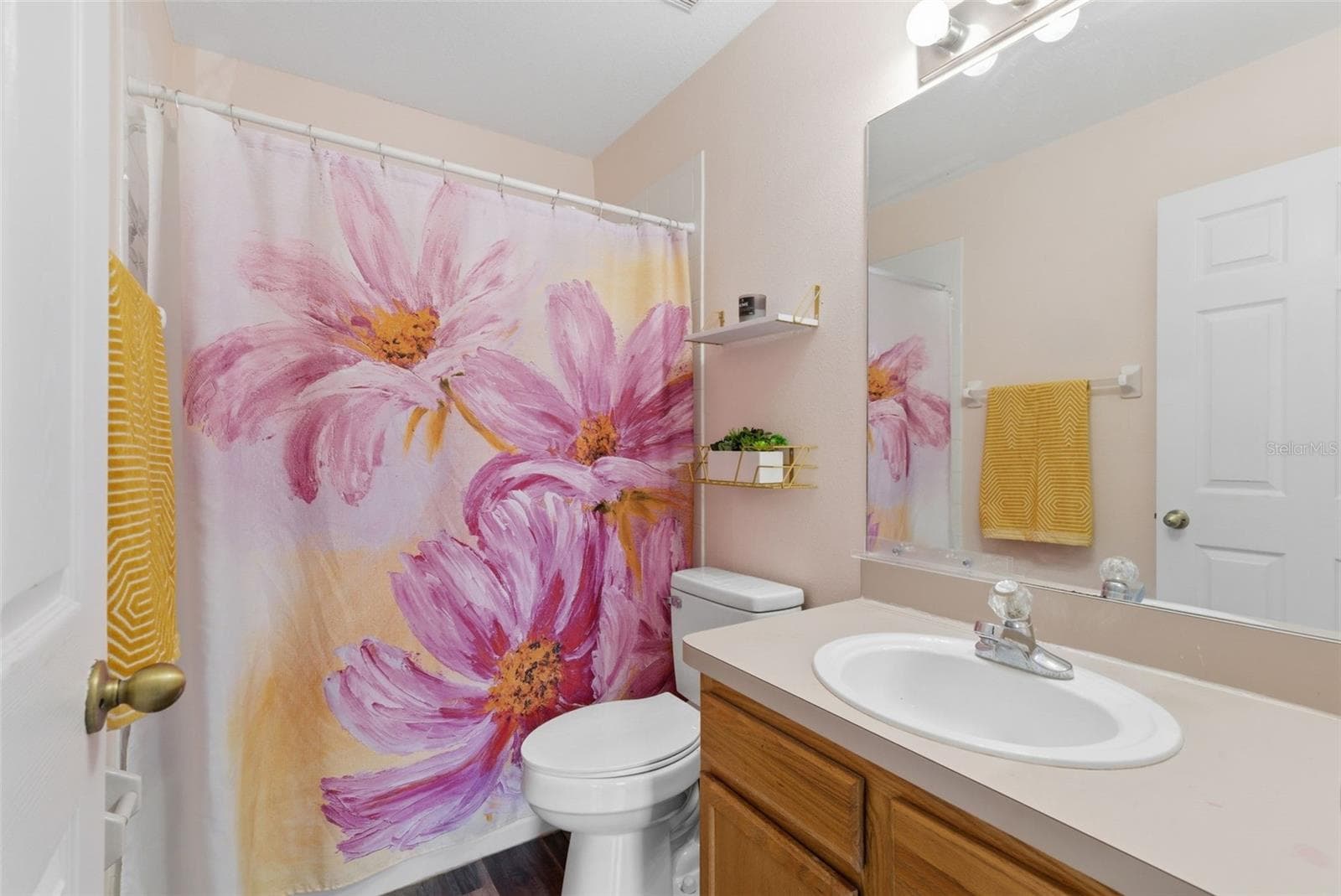Guest bathroom (shower/tub combo) - 2049 FIESTA RIDGE CT, TAMPA