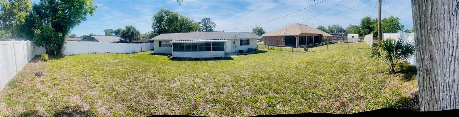 Rear Yard Panoramic - 999 ELEANOR AVE, DELTONA