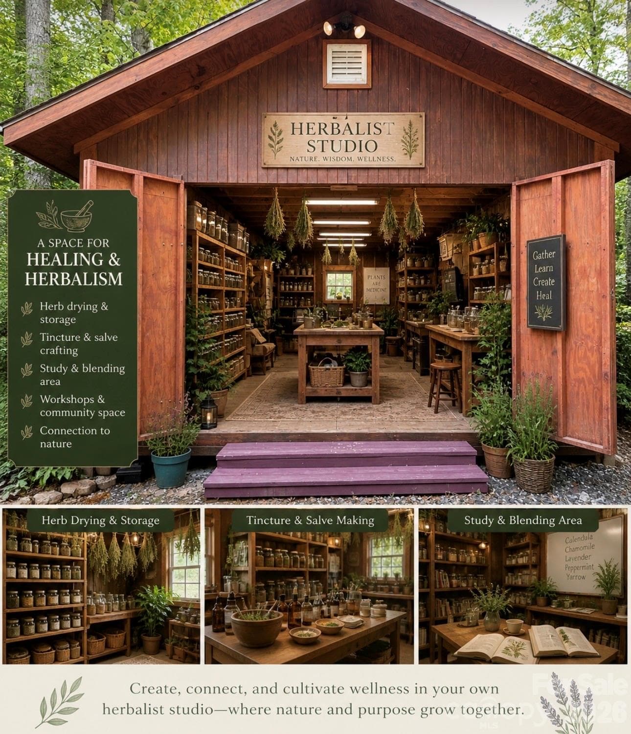 Virtually Enhanced Workshop, Herbalism - 288 Rebel Drive, Hot Springs