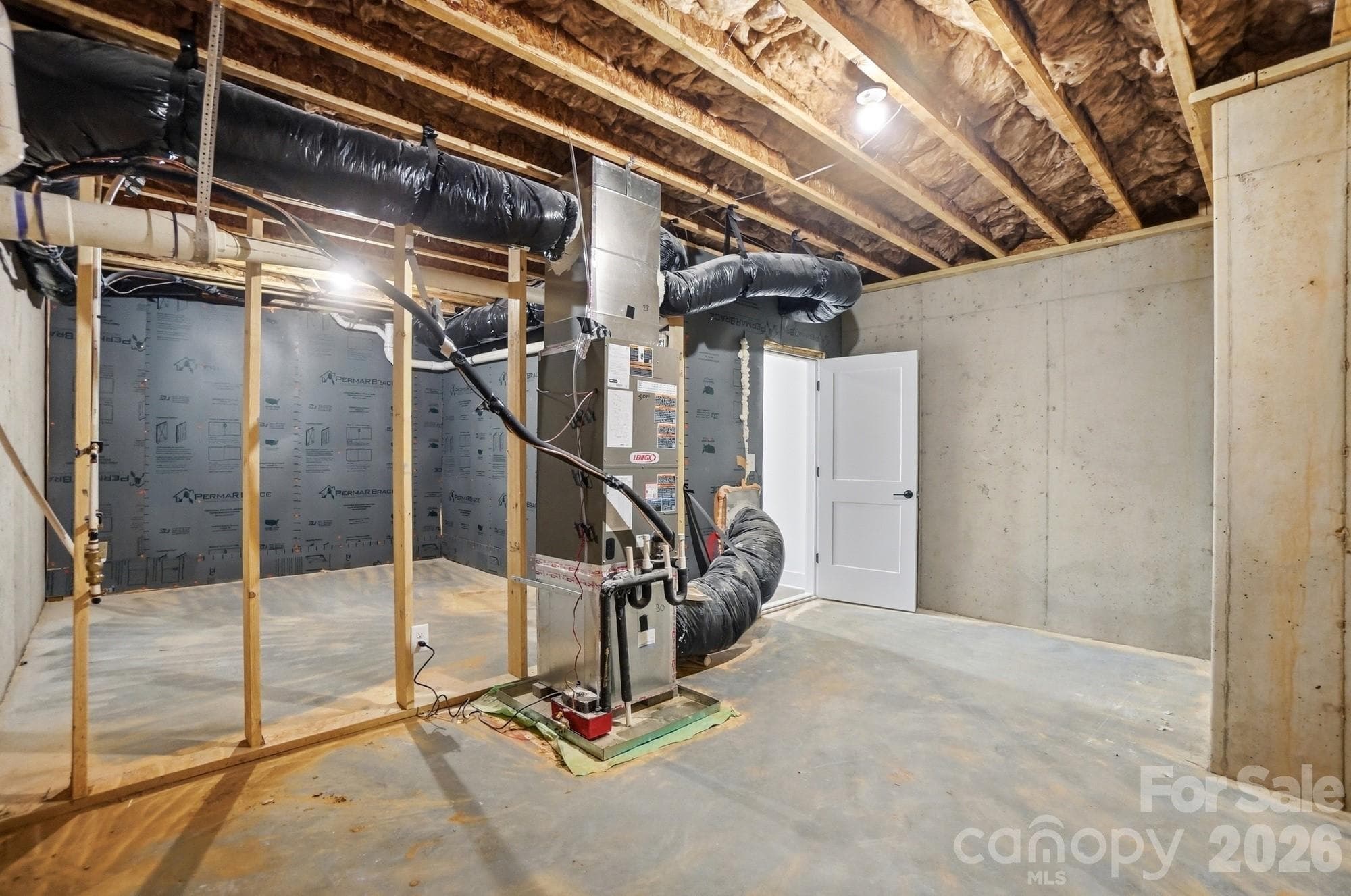 Unfinished Storage in basement - Gastonia