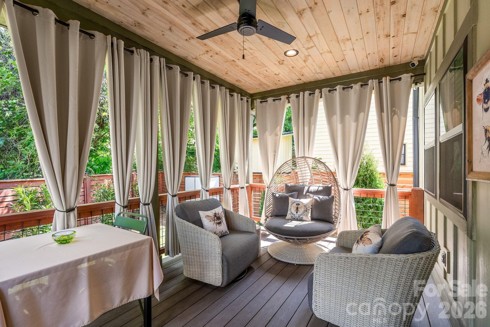 Back Porch - 7 Acona Lane, Asheville