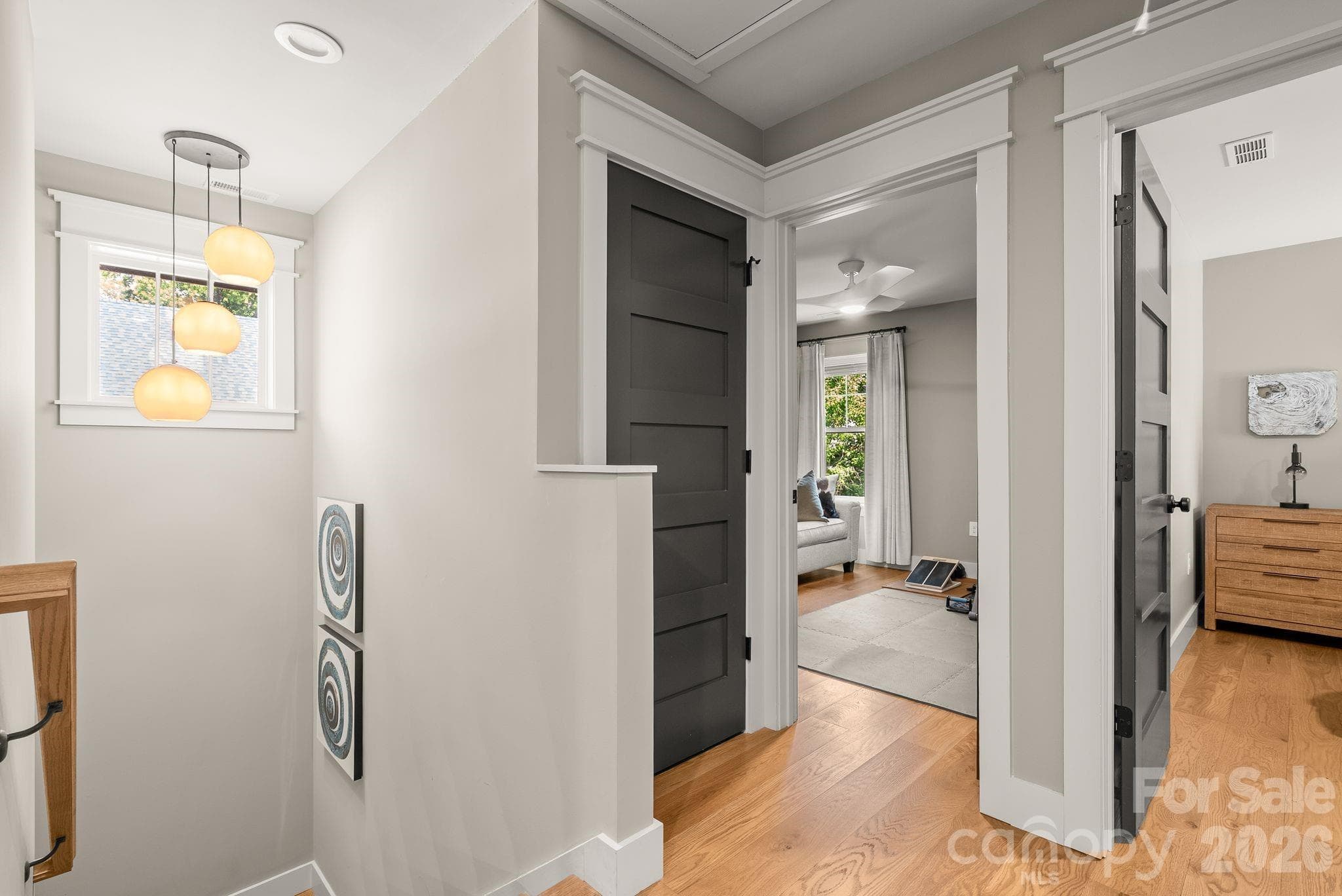 Upper Landing facing Guest rooms - 7 Acona Lane, Asheville