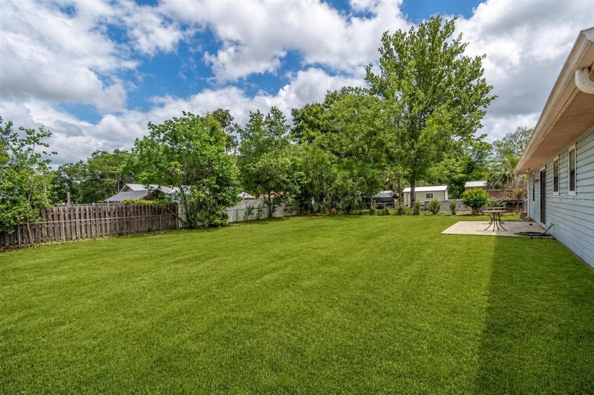 Backyard from Left - 4515 SE 59TH ST, OCALA