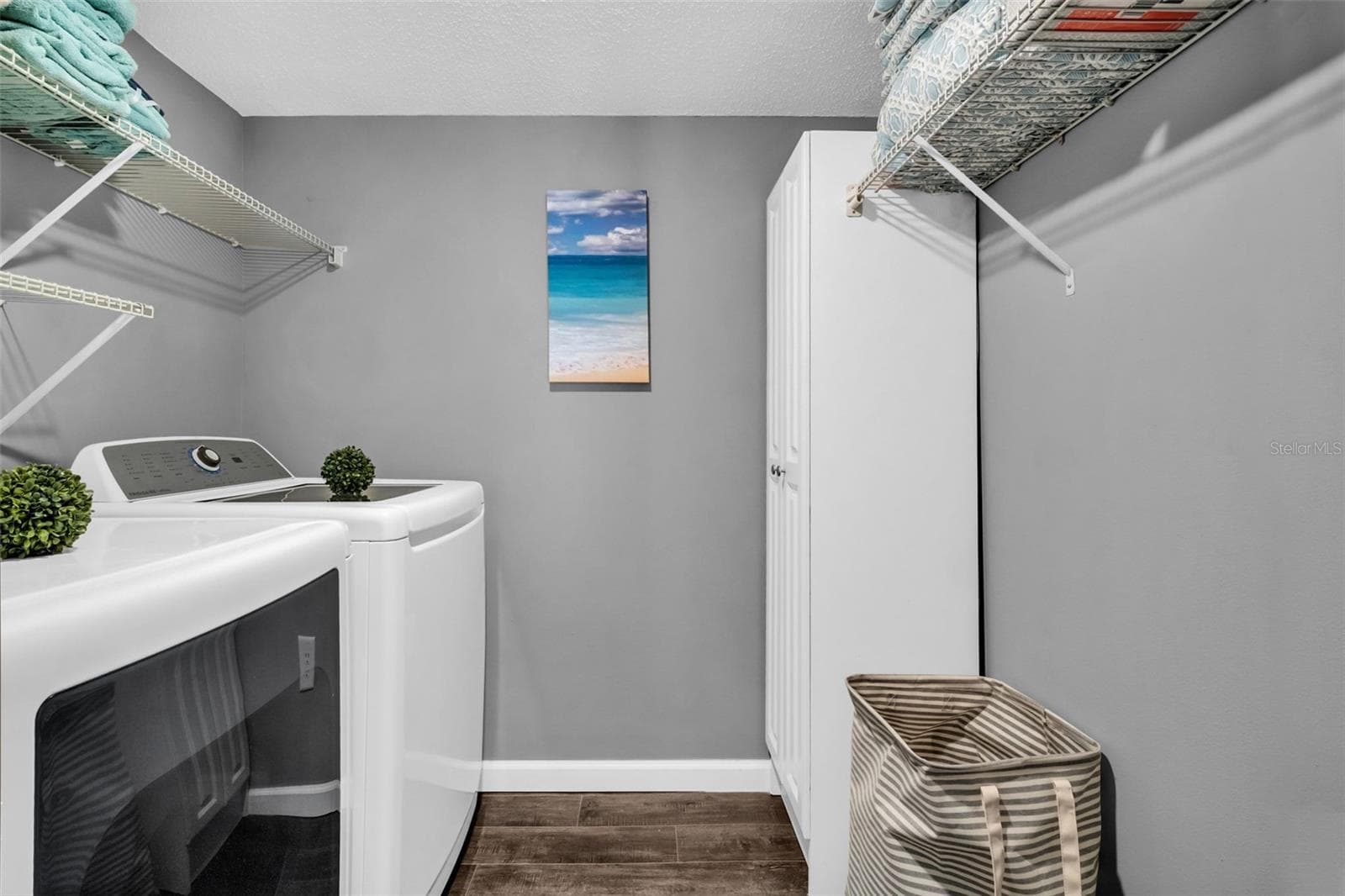 Large indoor laundry & additional storage space~ - 2642 PINE RIDGE WAY S #G2, PALM HARBOR