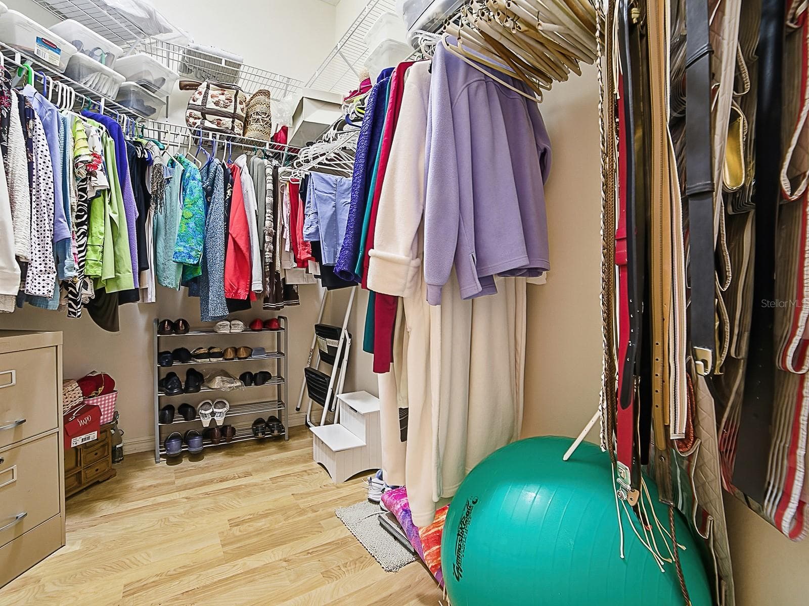 Primary Walk-in Closet - 7631 SE 170TH LONGVIEW LN, THE VILLAGES