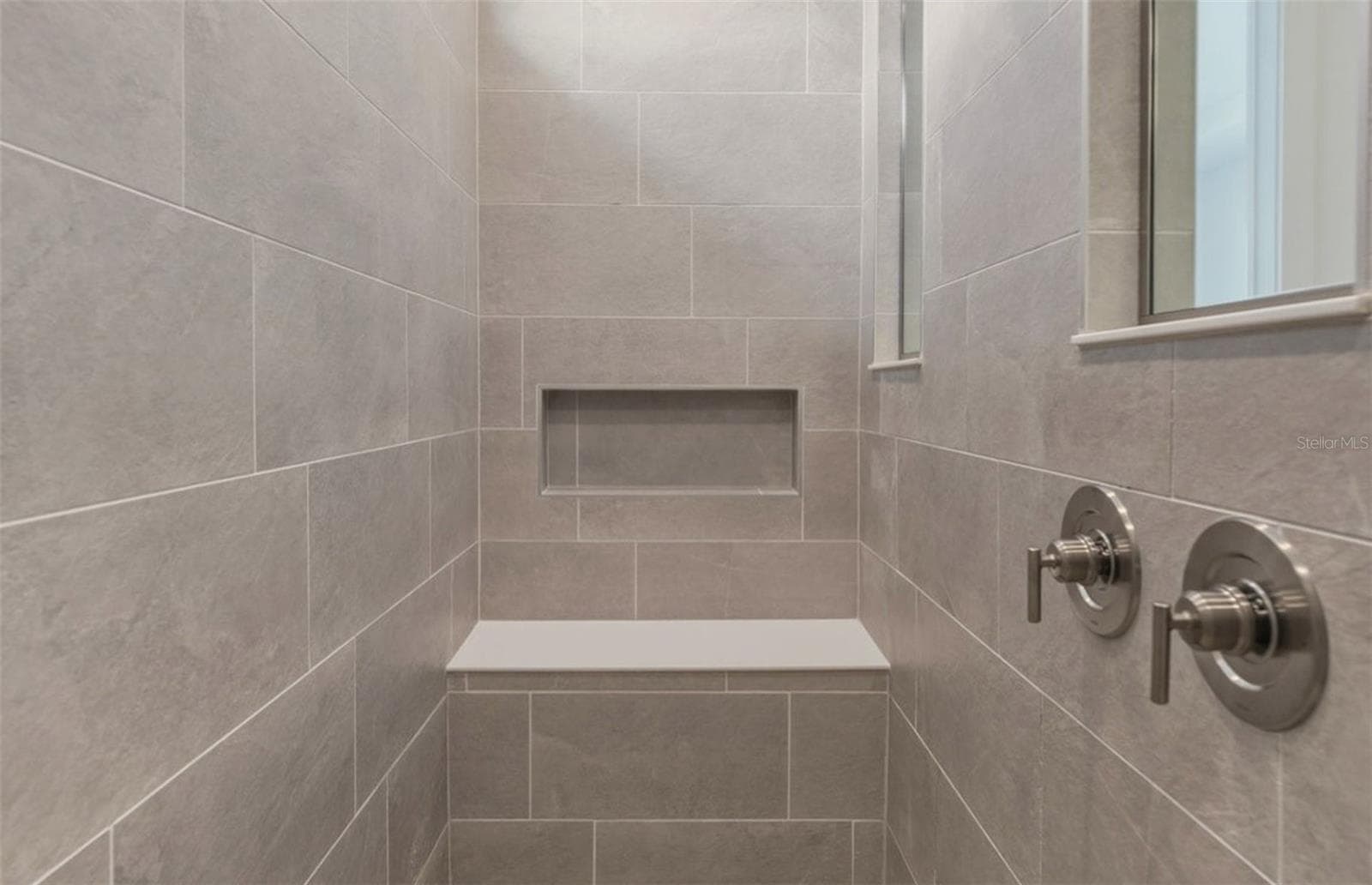 Owner's Walk-in Shower - 16412 RUSTIC SKY DR, SPRING HILL