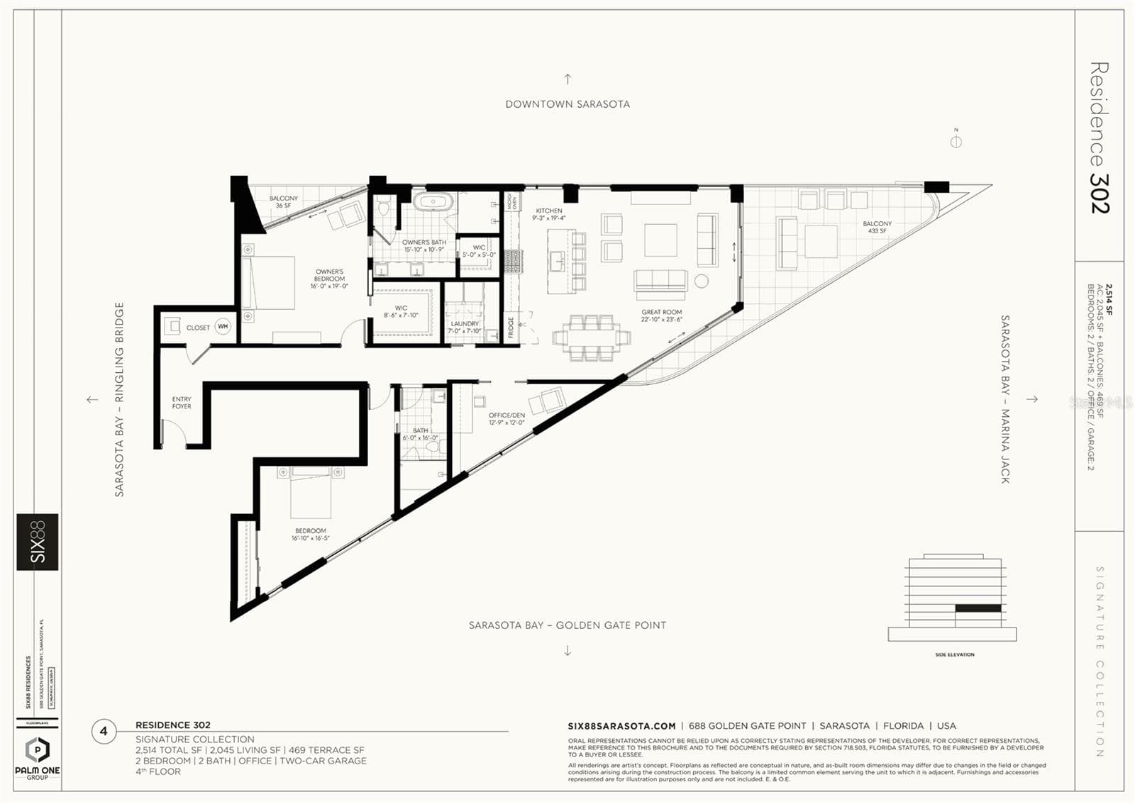 Unit 302 - 688 GOLDEN GATE POINT #302, SARASOTA