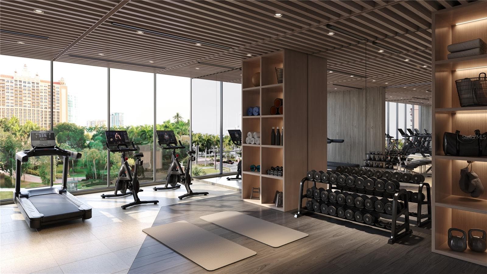 Rendering of Fitness Room - 688 GOLDEN GATE POINT #302, SARASOTA