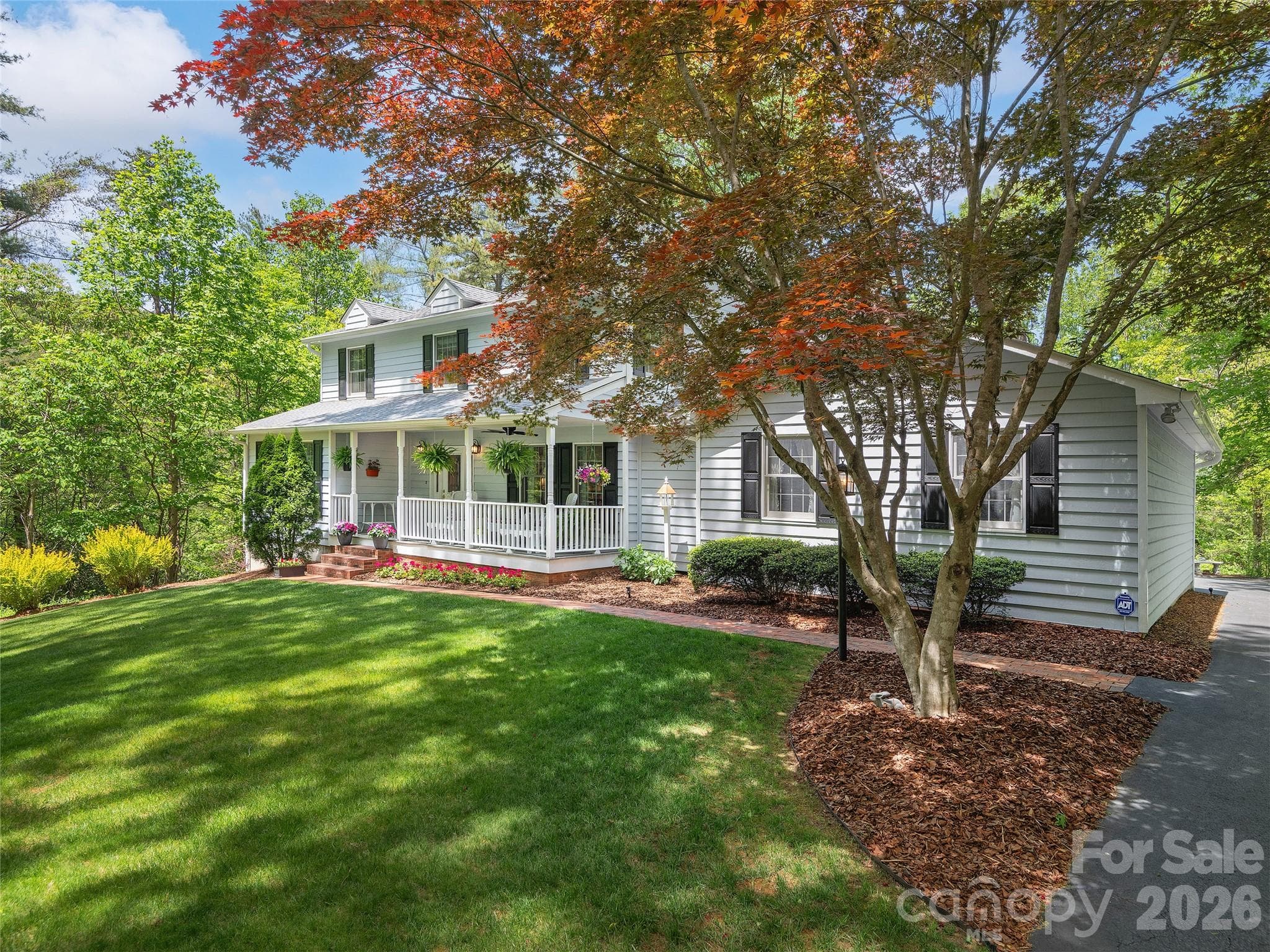 Attached garage +unfinished full basement - 81 Old Gap Creek Road, Fairview