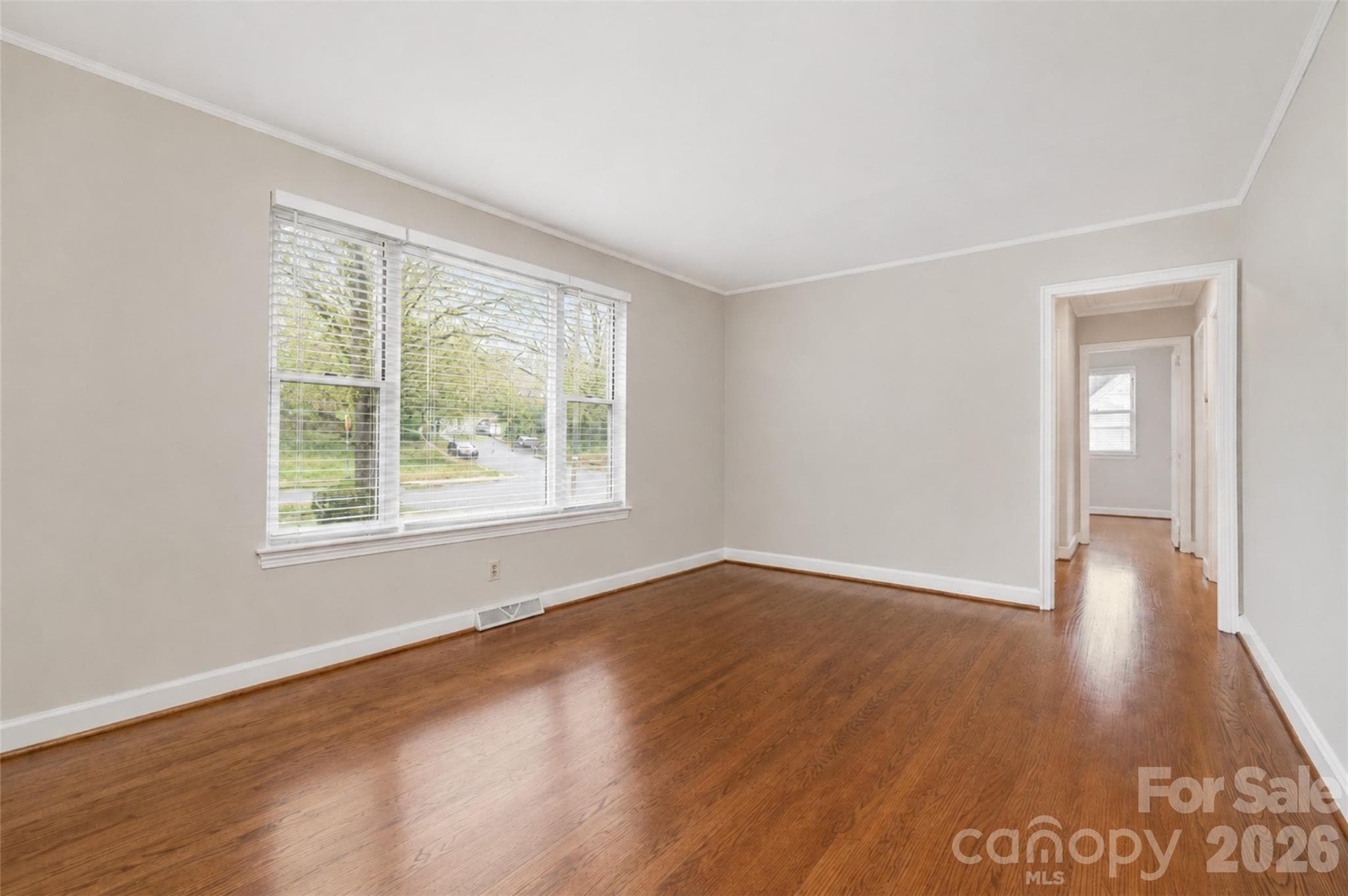 Natural light floods this space - Charlotte