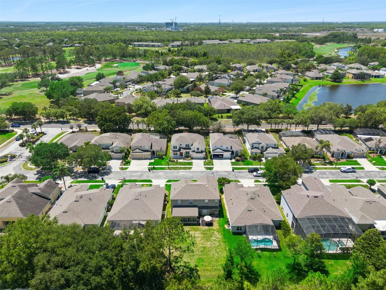 Ariel View - 10125 SANDY MARSH LN, ORLANDO