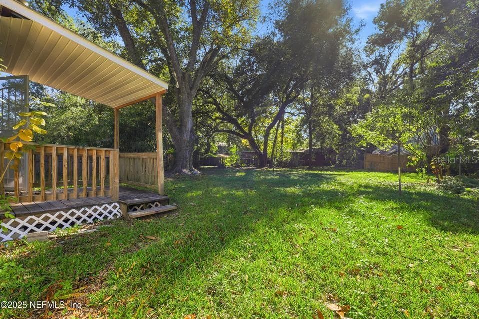 Backyard - 3428 GLEN ST, JACKSONVILLE