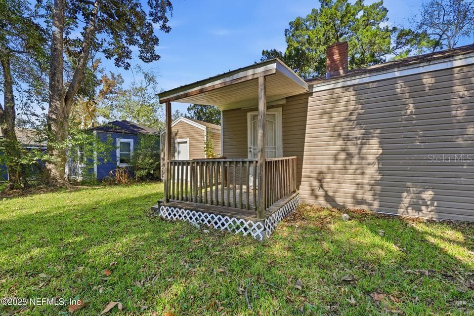 Backyard - 3428 GLEN ST, JACKSONVILLE