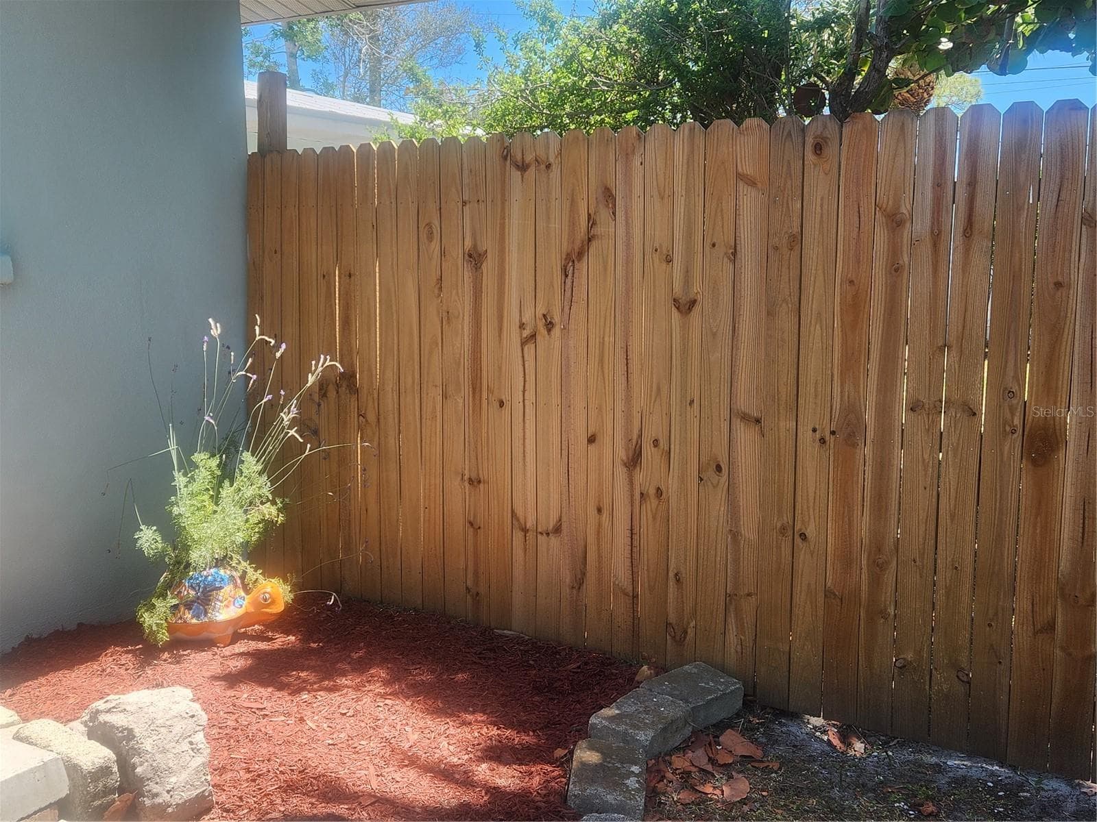 New fence with eashy access large gate - 316 ALBA ST E, VENICE