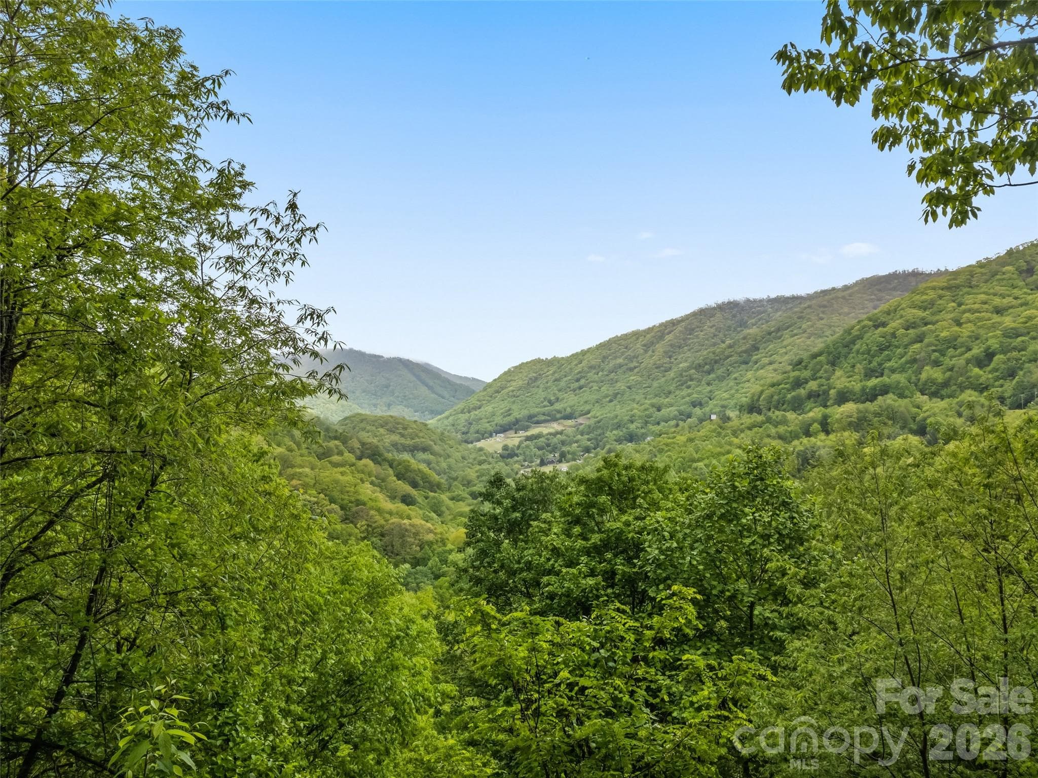 Peaceful long-range mountain and valley views surrounded by the natural beauty of the Smokies. - Maggie Valley