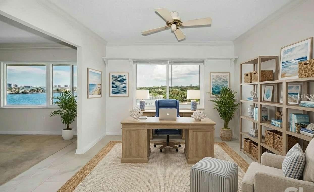 Virtual photo of flex space/den/ - 100 BLUFF VIEW DR #608C, BELLEAIR BLUFFS
