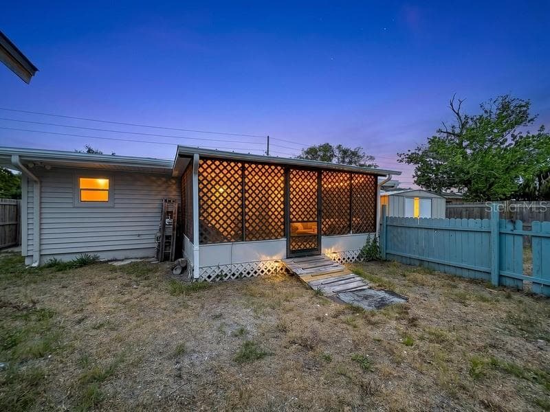 BACK PORCH - 7018 54TH AVE N, ST PETERSBURG