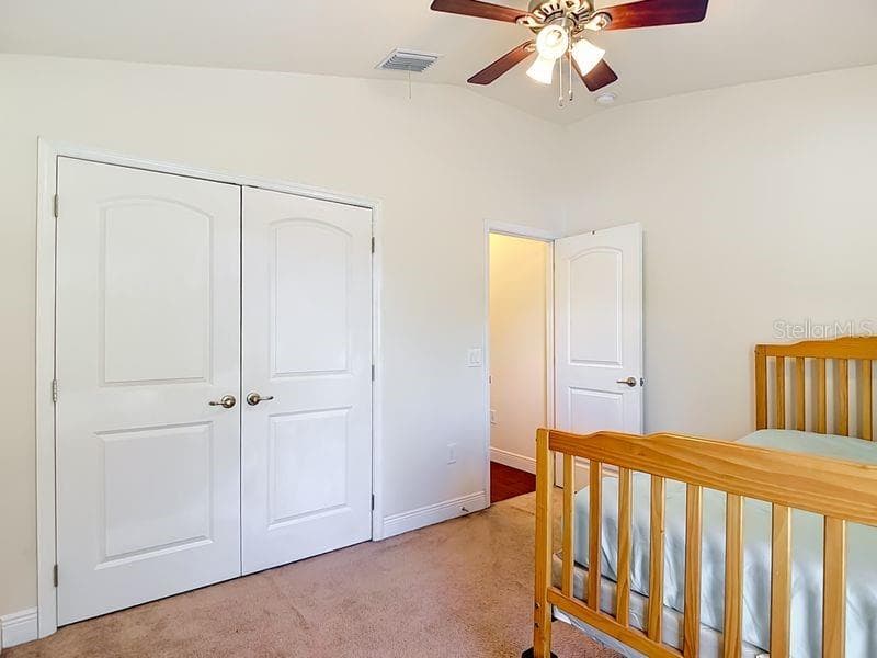 Bedroom 3- A comfortable guest or secondary bedroom featuring neutral tones! - 12244 LOOPBACK DR, SAN ANTONIO