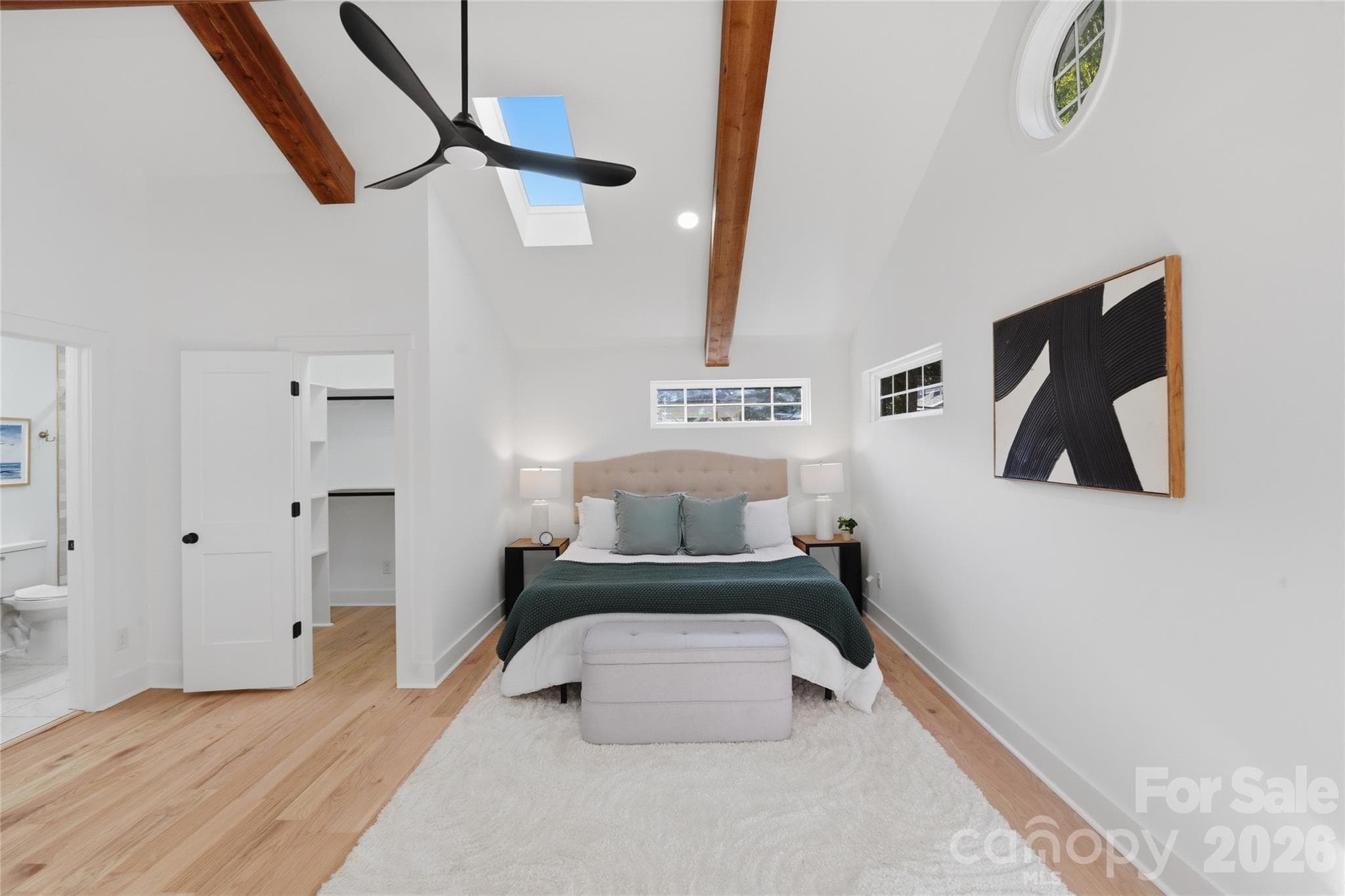 View of custom built in closet in primary! - 4314 Ivanhoe Place, Charlotte