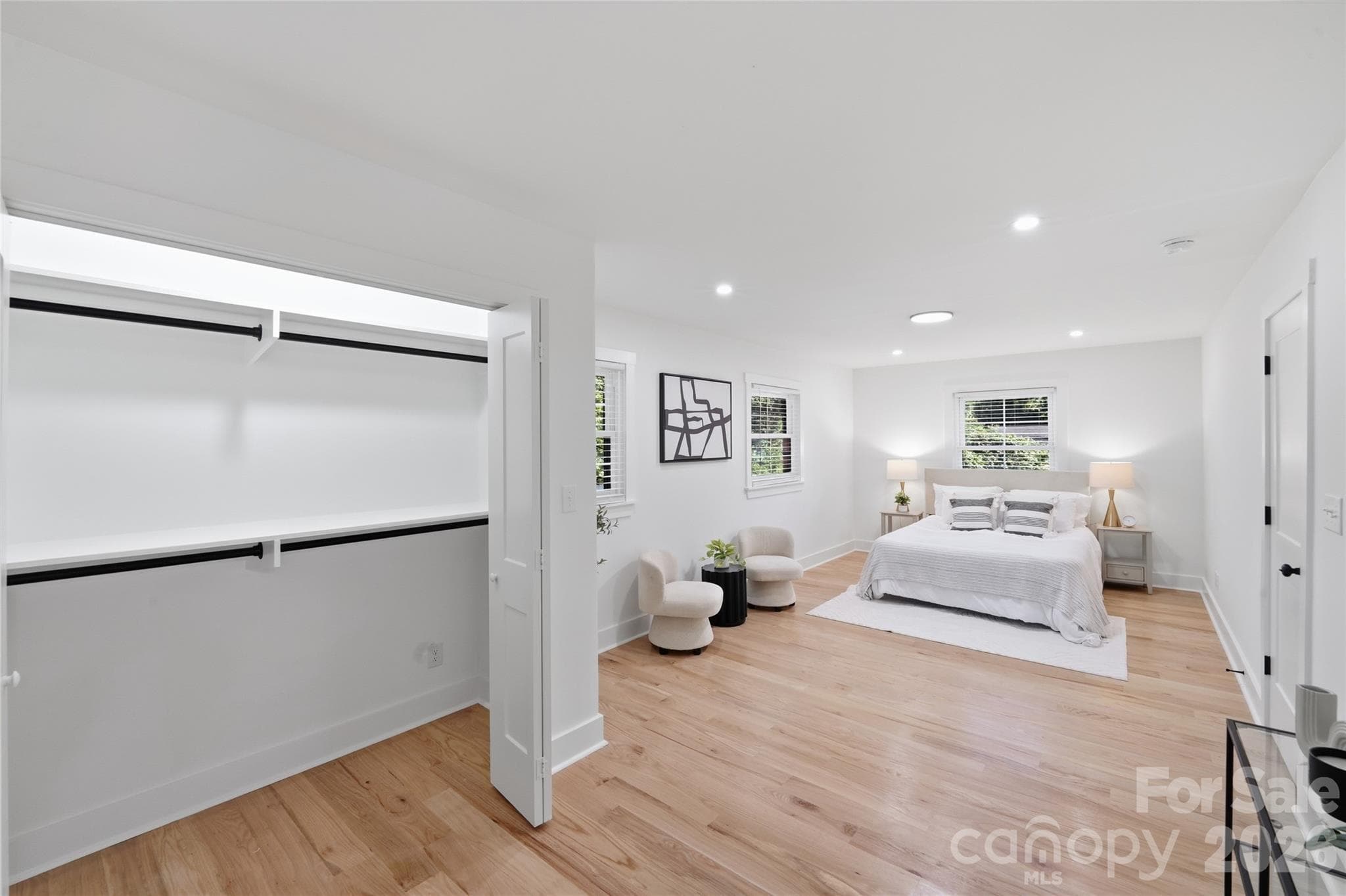 Custom closet in large secondary bedroom! - 4314 Ivanhoe Place, Charlotte