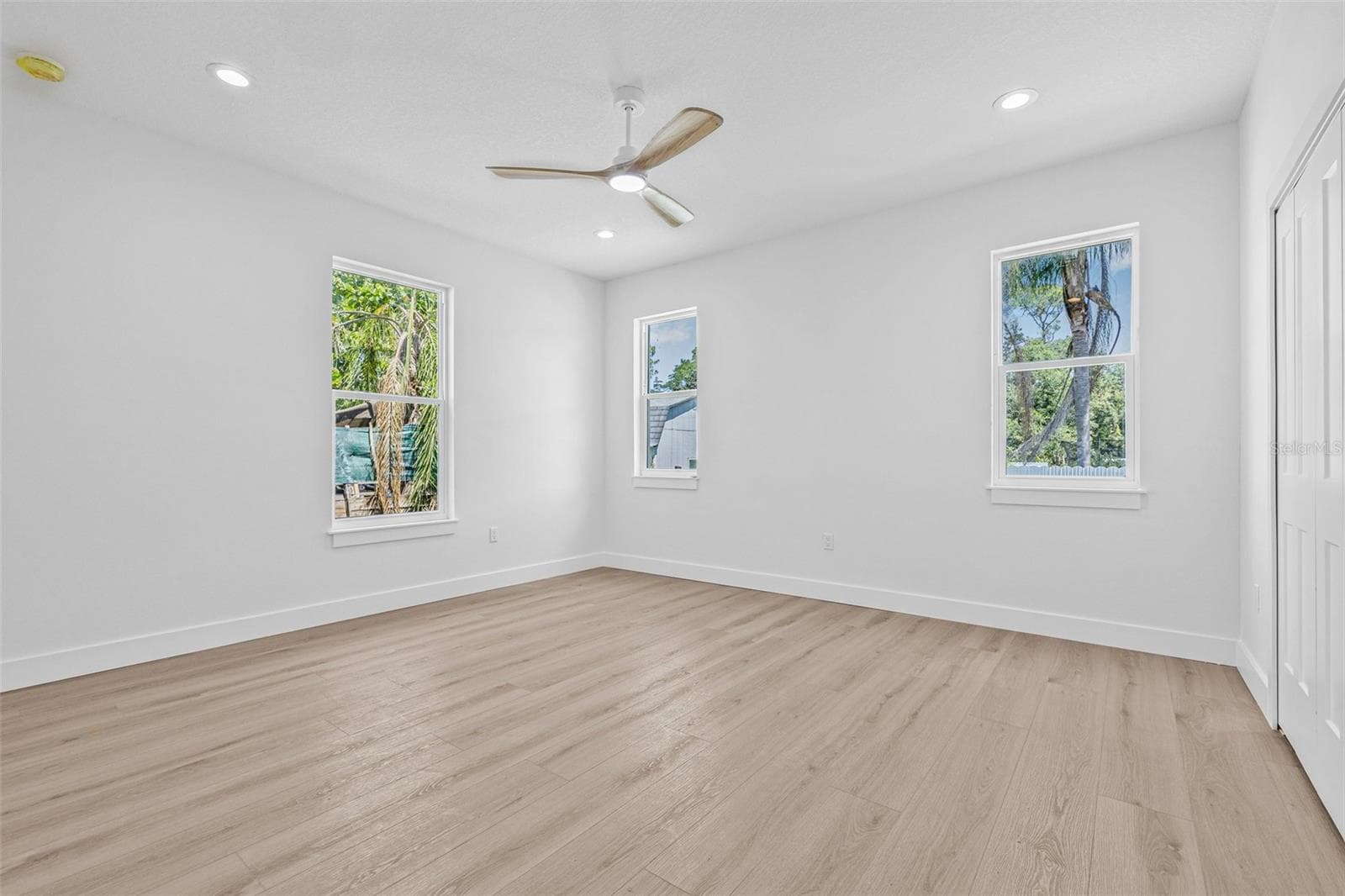 Primary bedroom Downstairs - 7617 ALVINA ST, TAMPA