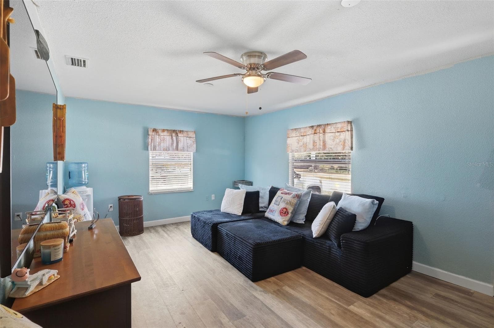 View of living room from entrance. - 2559 HARRY T MOORE AVE, MIMS