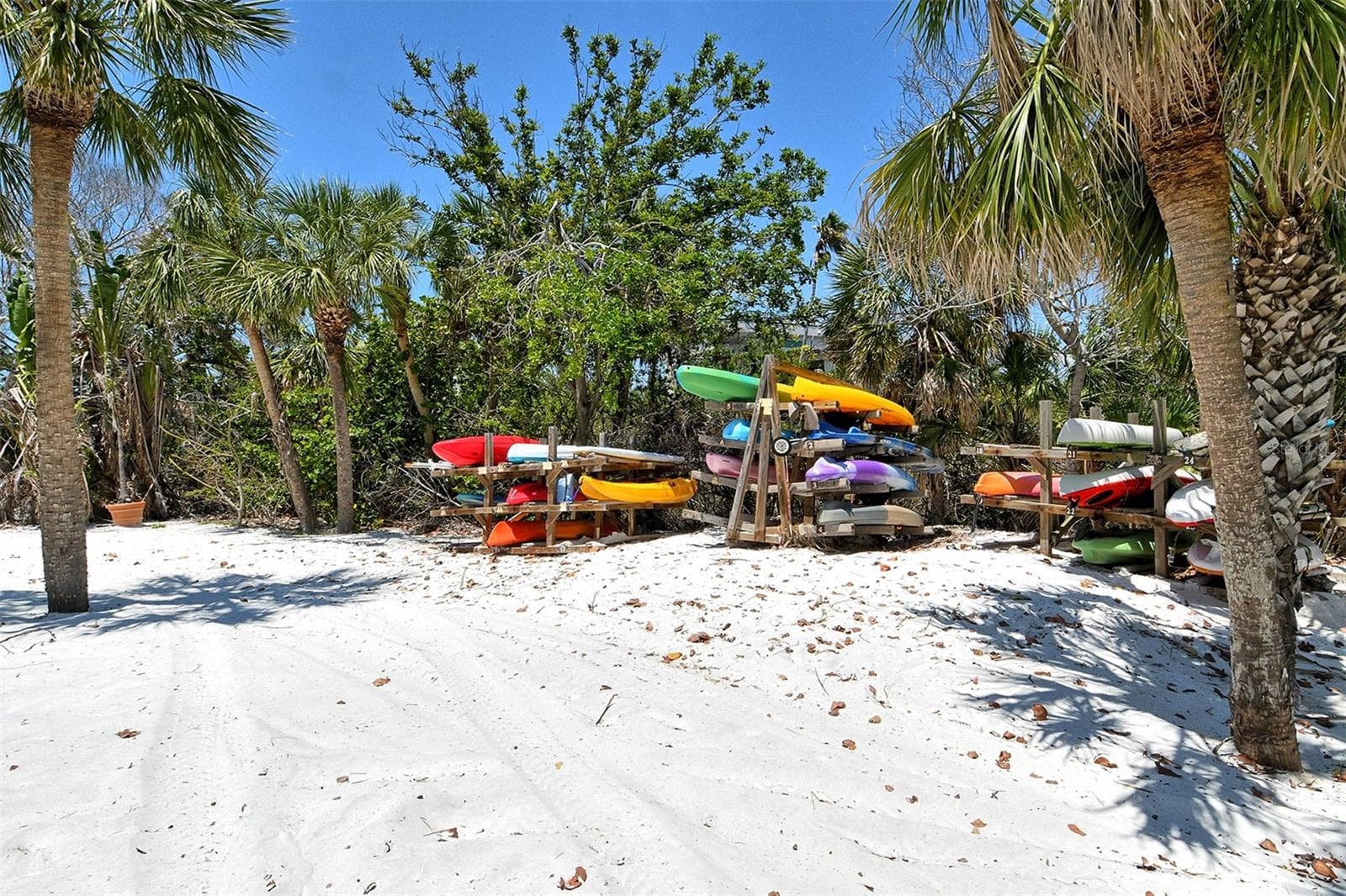 Canoe/kayak storage racks for the exclusive use of owners. - 206 HOURGLASS WAY #V10, SARASOTA