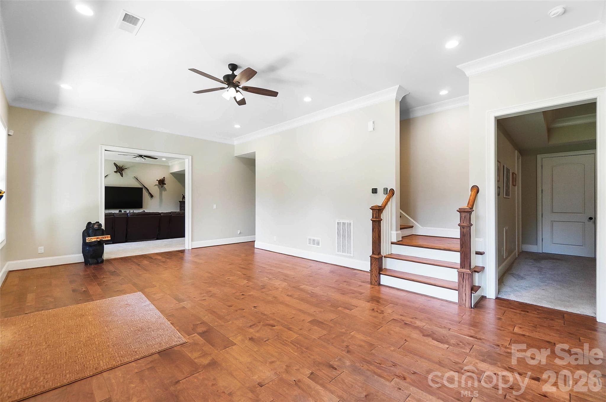 Basement family room - 3612 Lake Twitty Drive, Monroe