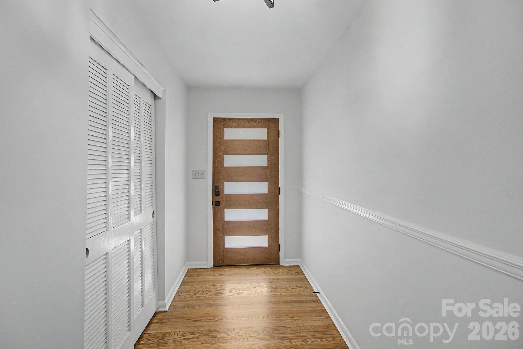 Front Door, Closets in Foyer - 5 Kent Place, Asheville