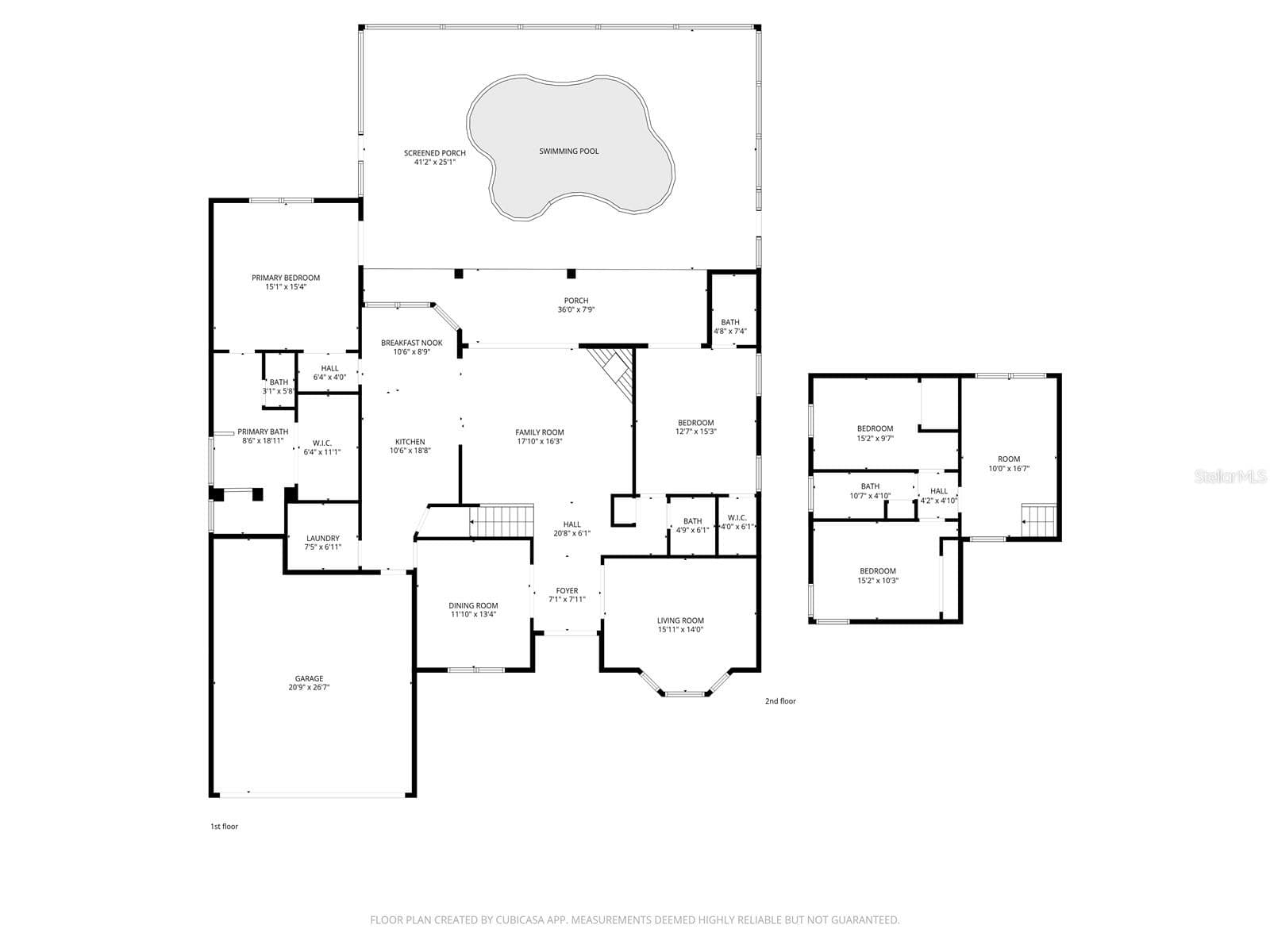 Floor Plan - 7670 MILANO DR, ORLANDO