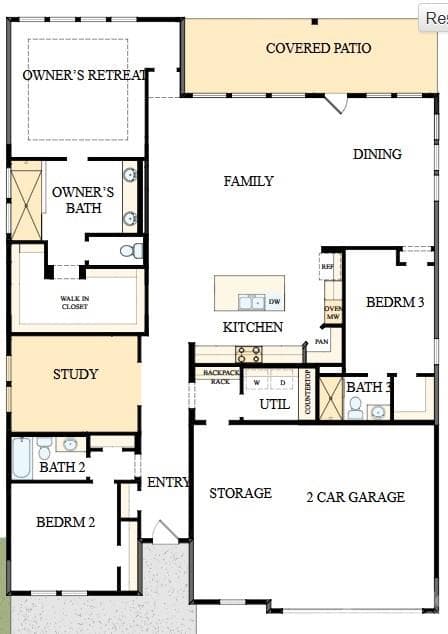 Extra Large garage AND Extra Large rear covered porch. - 552 Cape Cod Way, Rock Hill