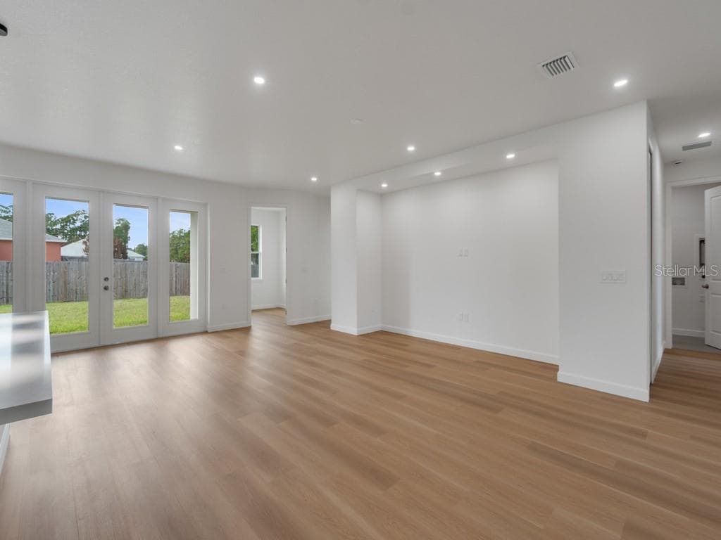 Family Room with TV Niche - 2602 DE GROODT RD SW, PALM BAY