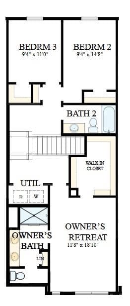Great Split bedrooms plan. - Rock Hill