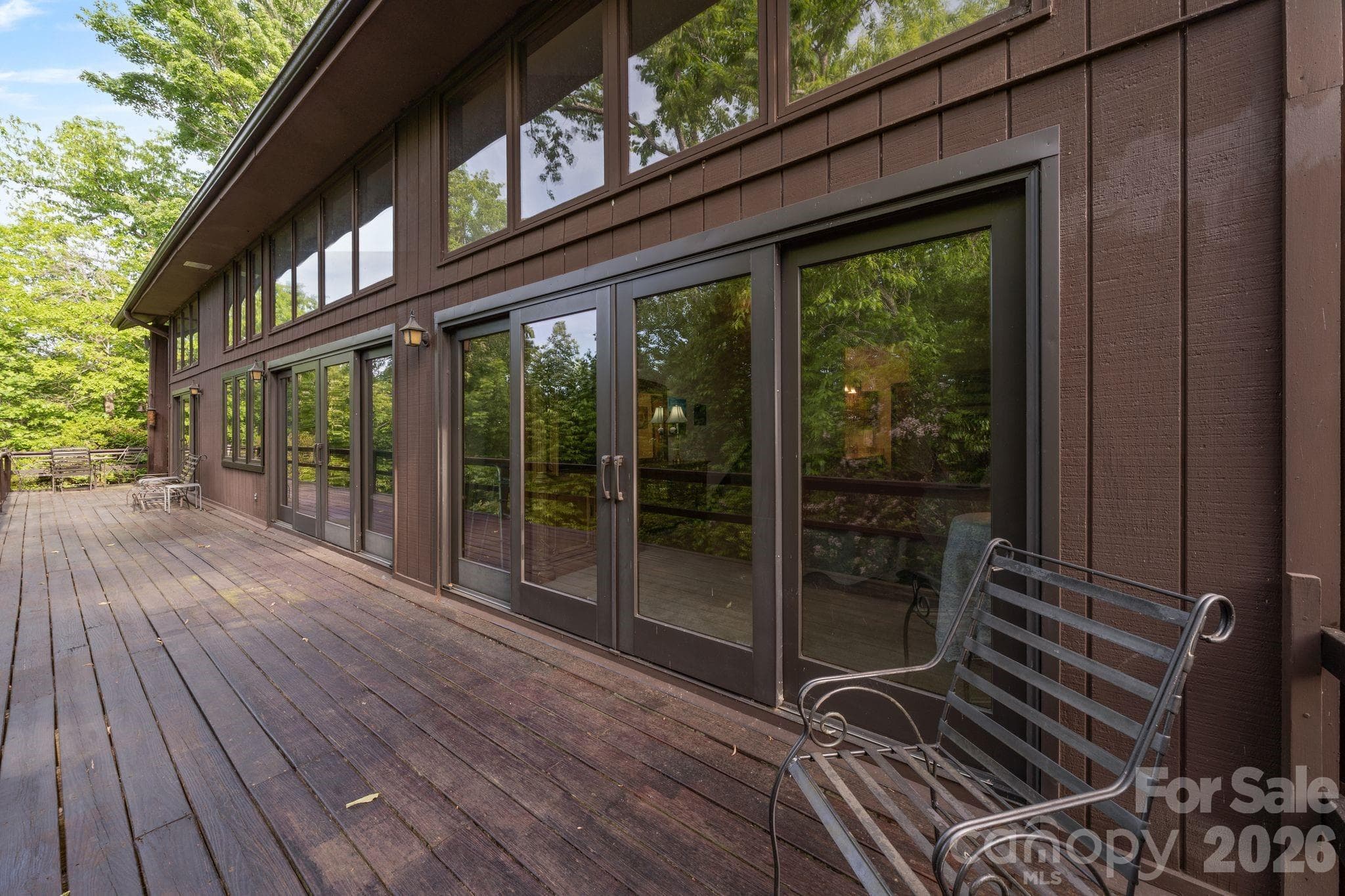Rear Deck - 415 Reel Hollow Road, Marion