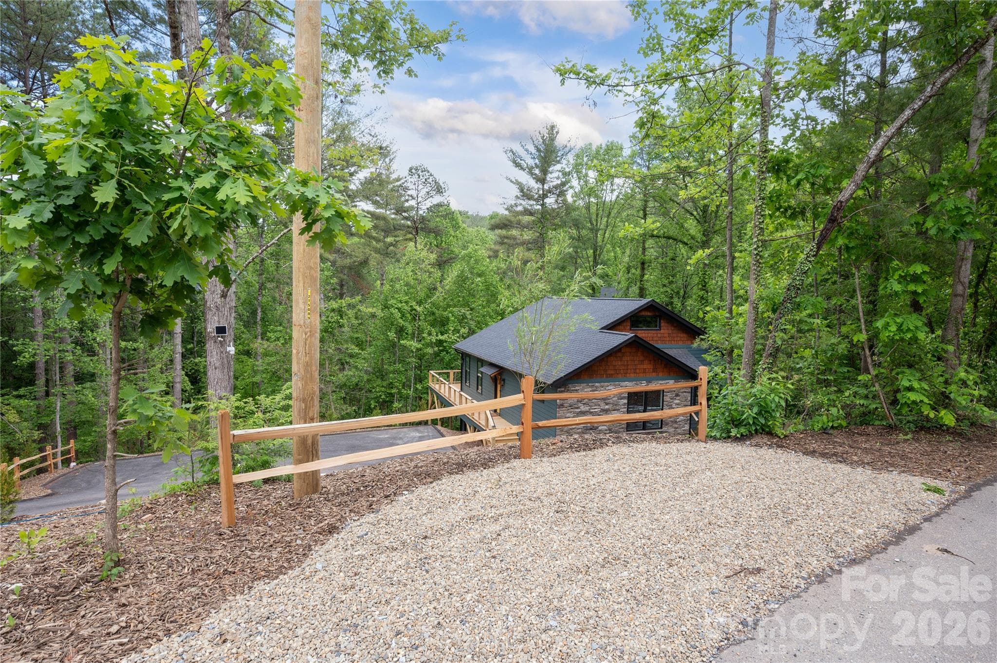 Additional Parking up at the Street - 22 Deep Woods Road, Weaverville