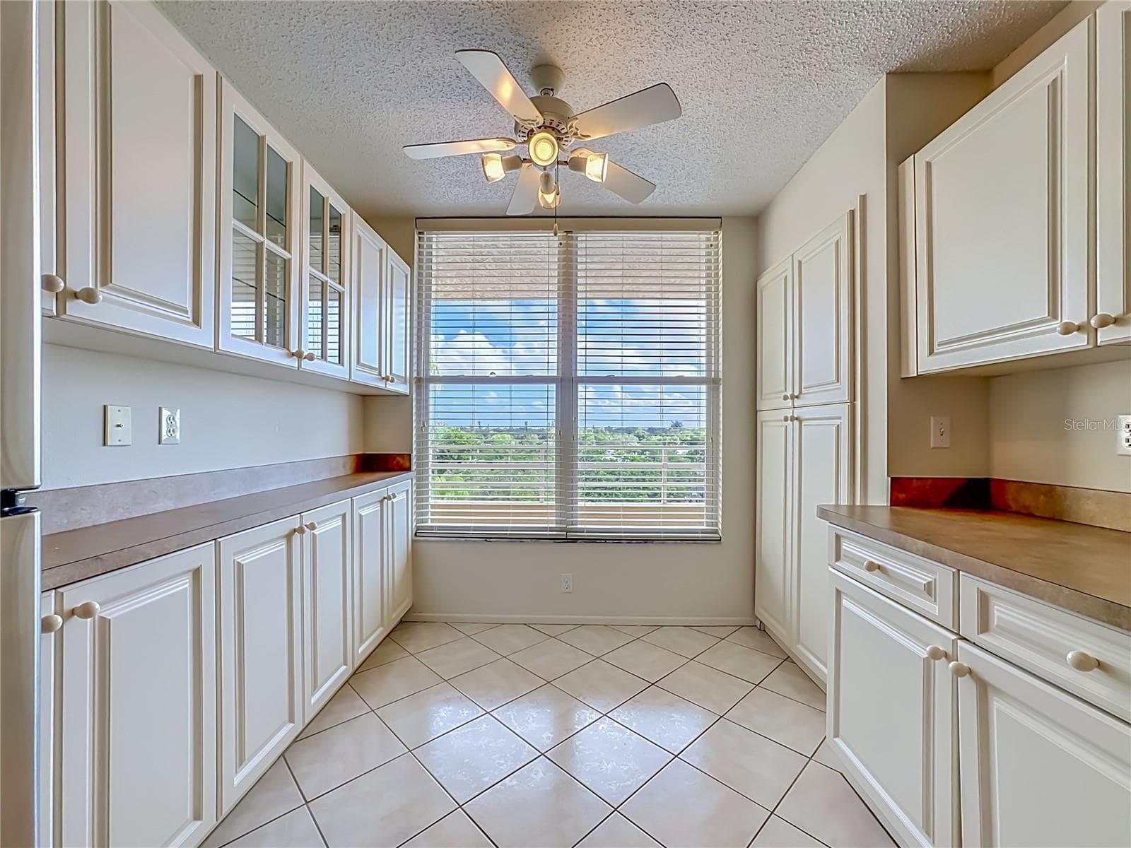 Lots of cabinets, including glass front cabinets, and lots of counter space. - 3740 PINEBROOK CIR #607, BRADENTON
