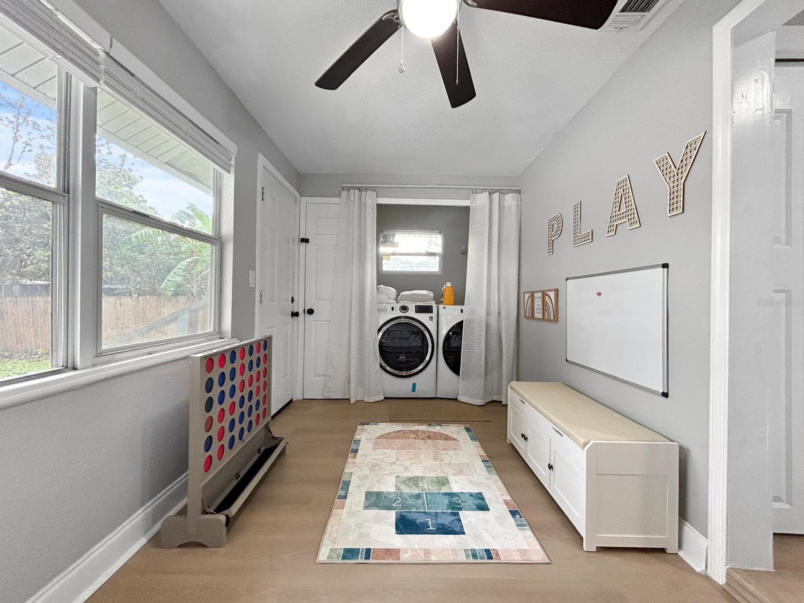 Bonus Room/Laundry Room - 1718 LAVON ST, LAKELAND